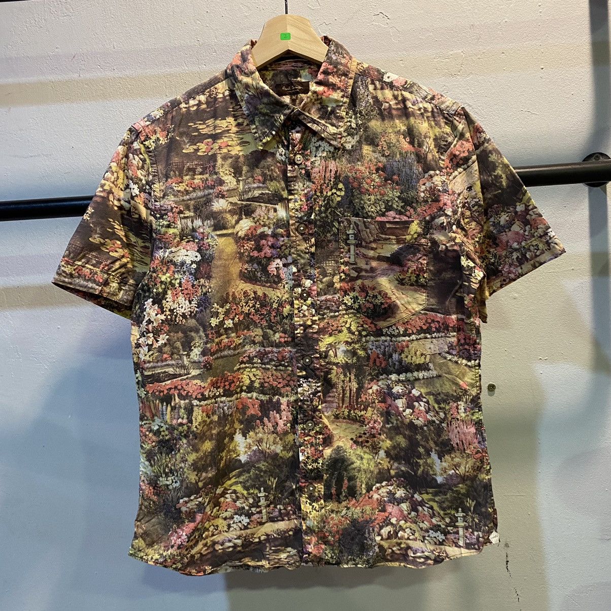 Paul Smith Paul Smith Collection Floral Pocket Shirts Button Ups Size US M / EU 48-50 / 2 - 1 Thumbnail