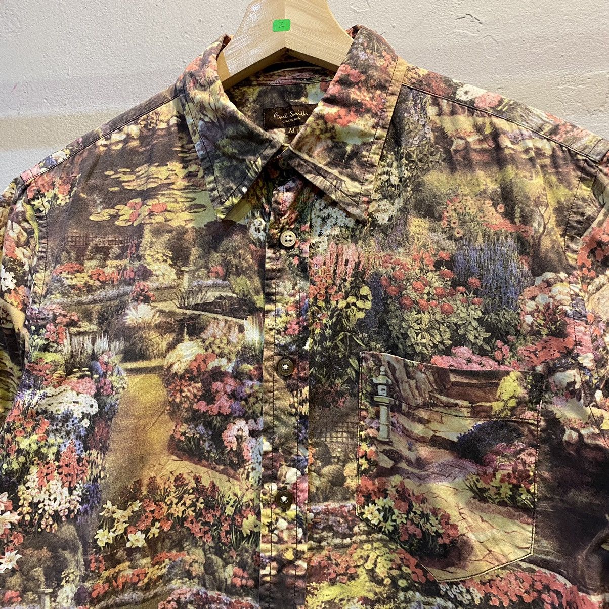 Paul Smith Paul Smith Collection Floral Pocket Shirts Button Ups Size US M / EU 48-50 / 2 - 3 Thumbnail
