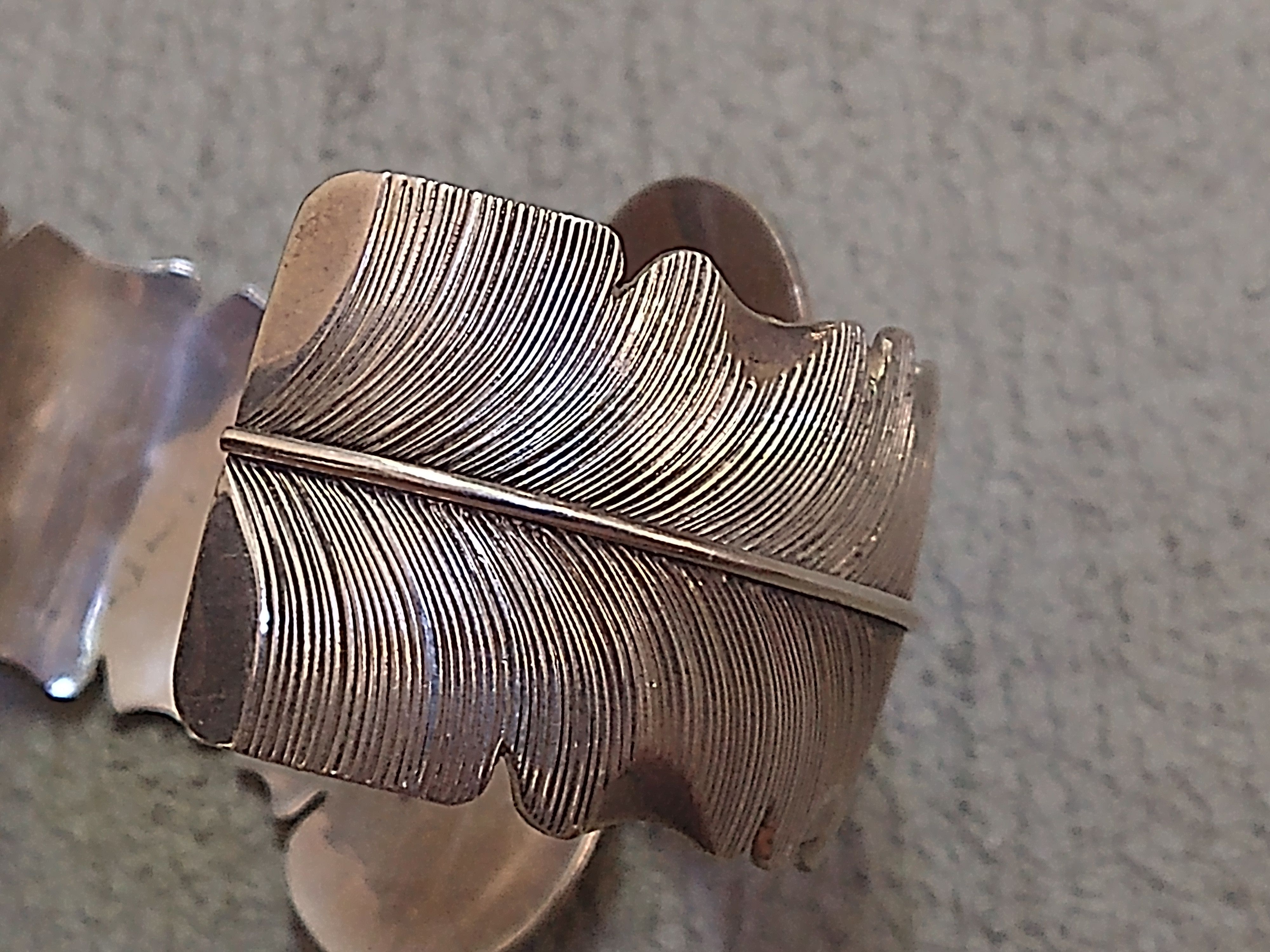 Jewelry Vintage Sterling Silver Bracelet Coral Navajo Native Tribal Size ONE SIZE - 7 Thumbnail