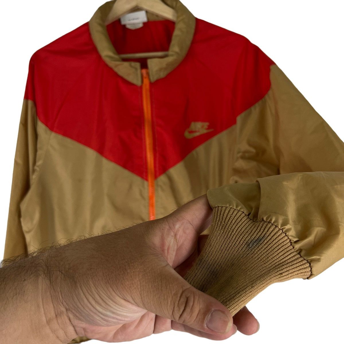 Nike VINTAGE NIKE BIG SWOOSH SURVIVAL JACKET MADE IN USA Size US L / EU 52-54 / 3 - 6 Thumbnail