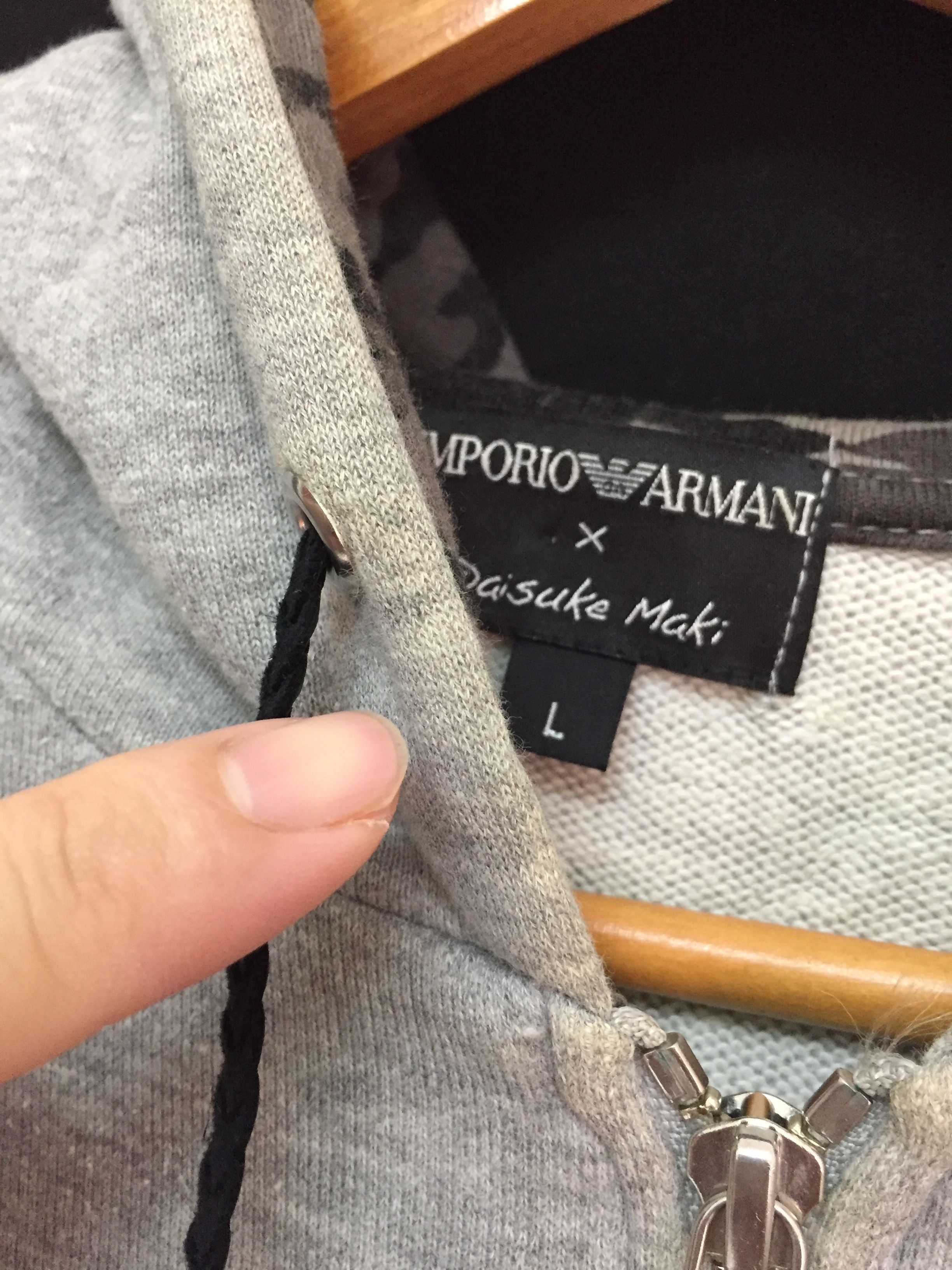 Giorgio Armani ARMANI x Daisuke Maki Limited Edition camo hoodie Size US M / EU 48-50 / 2 - 9 Thumbnail