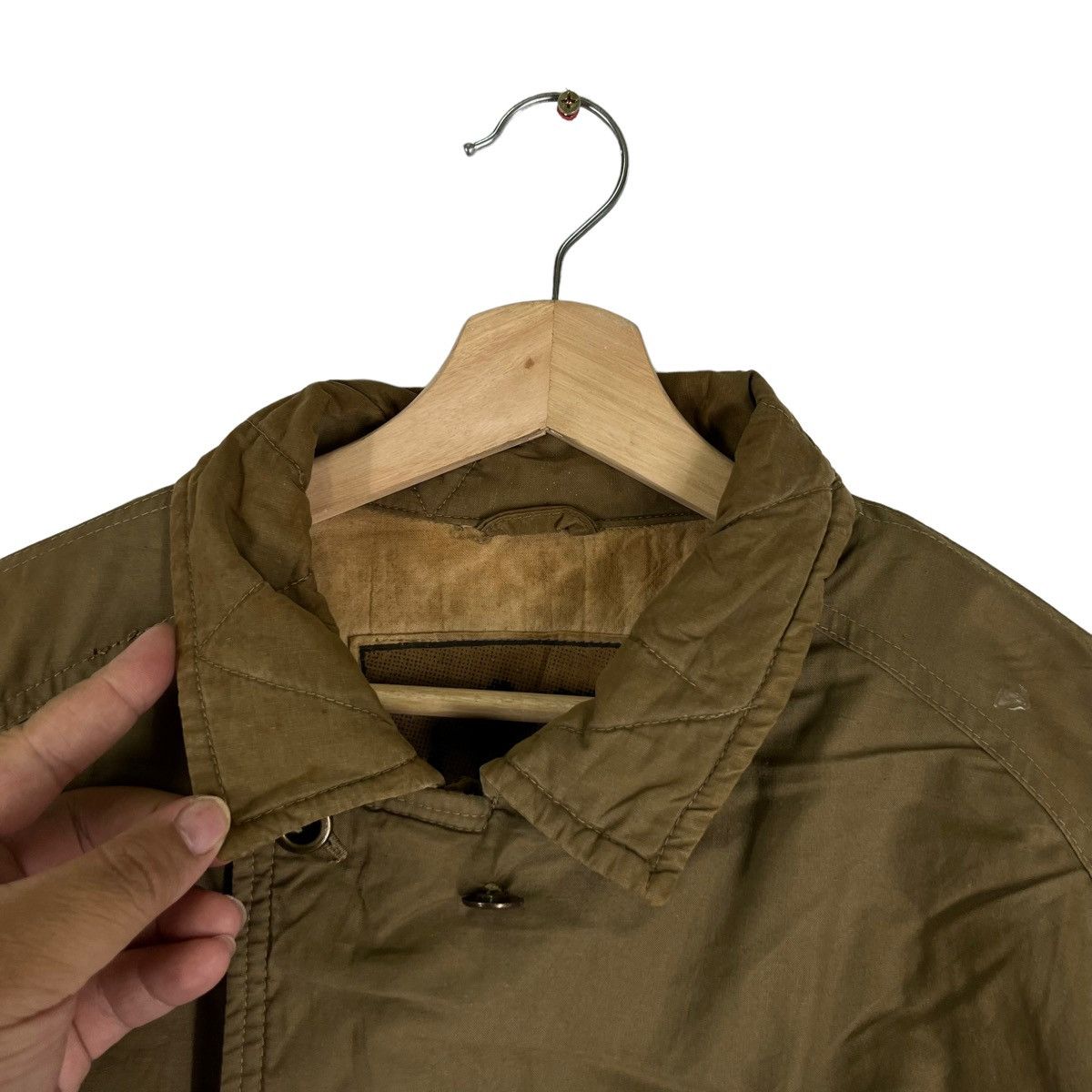 Vintage VINTAGE BOMBER JACKET HOUSTON BIG LOGO MILITARY PARACHUTE Size US M / EU 48-50 / 2 - 7 Thumbnail