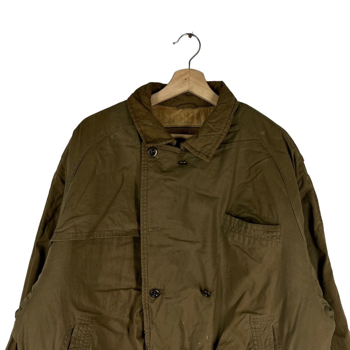 Vintage VINTAGE BOMBER JACKET HOUSTON BIG LOGO MILITARY PARACHUTE Size US M / EU 48-50 / 2 - 4 Thumbnail
