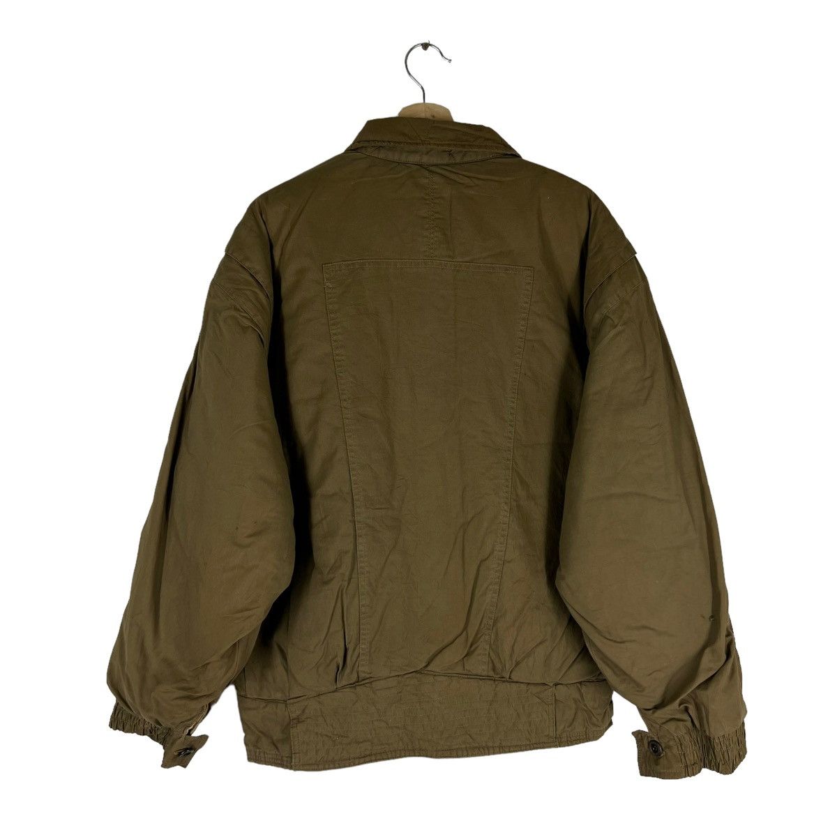 Vintage VINTAGE BOMBER JACKET HOUSTON BIG LOGO MILITARY PARACHUTE Size US M / EU 48-50 / 2 - 8 Thumbnail