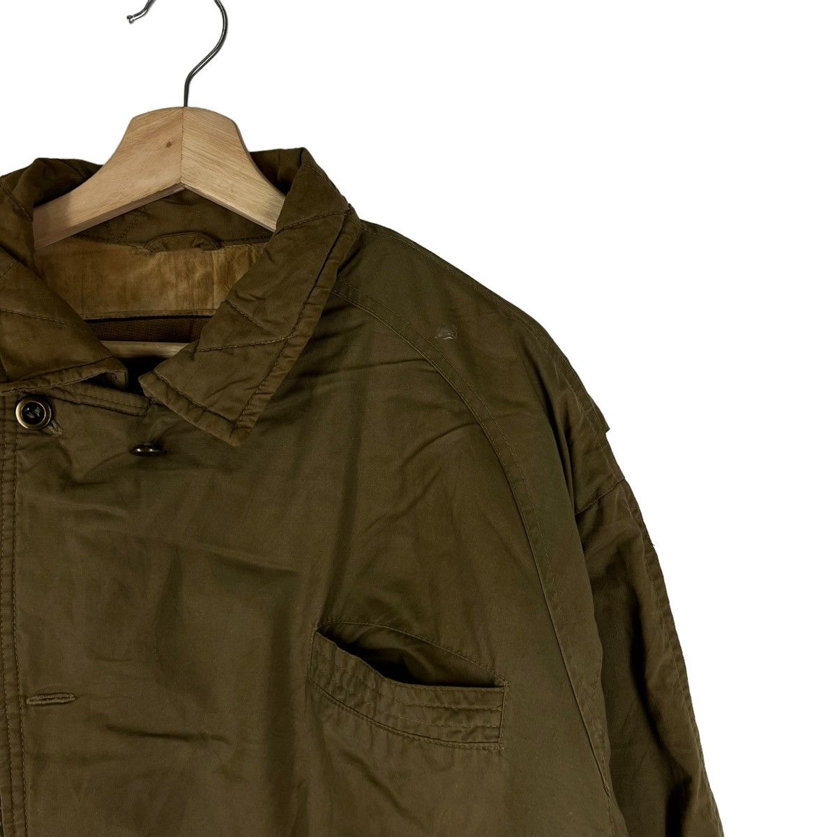 Vintage VINTAGE BOMBER JACKET HOUSTON BIG LOGO MILITARY PARACHUTE Size US M / EU 48-50 / 2 - 5 Thumbnail