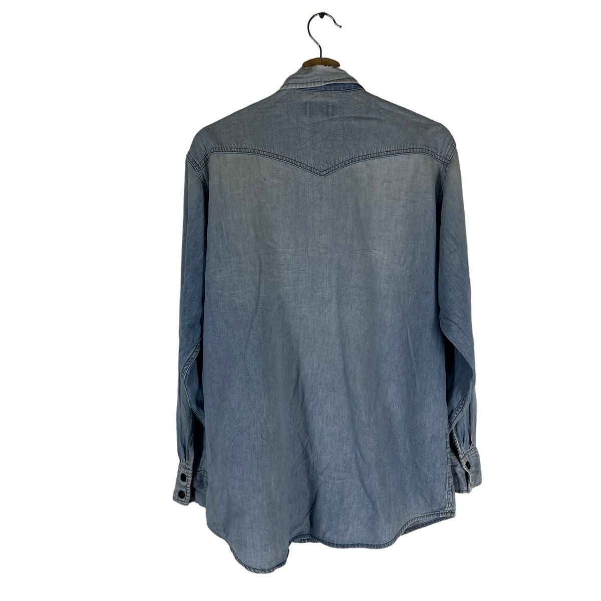 Levi's TRUE VINTAGE LEVIS BLUE SHIRTS DISTRESSED DESIGN BUTTONSTONE Size US M / EU 48-50 / 2 - 8 Thumbnail