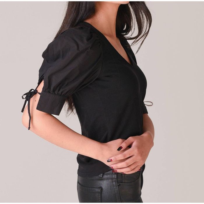 Nation Ltd - AUDRA BUBBLE SLEEVE T-SHIRT
