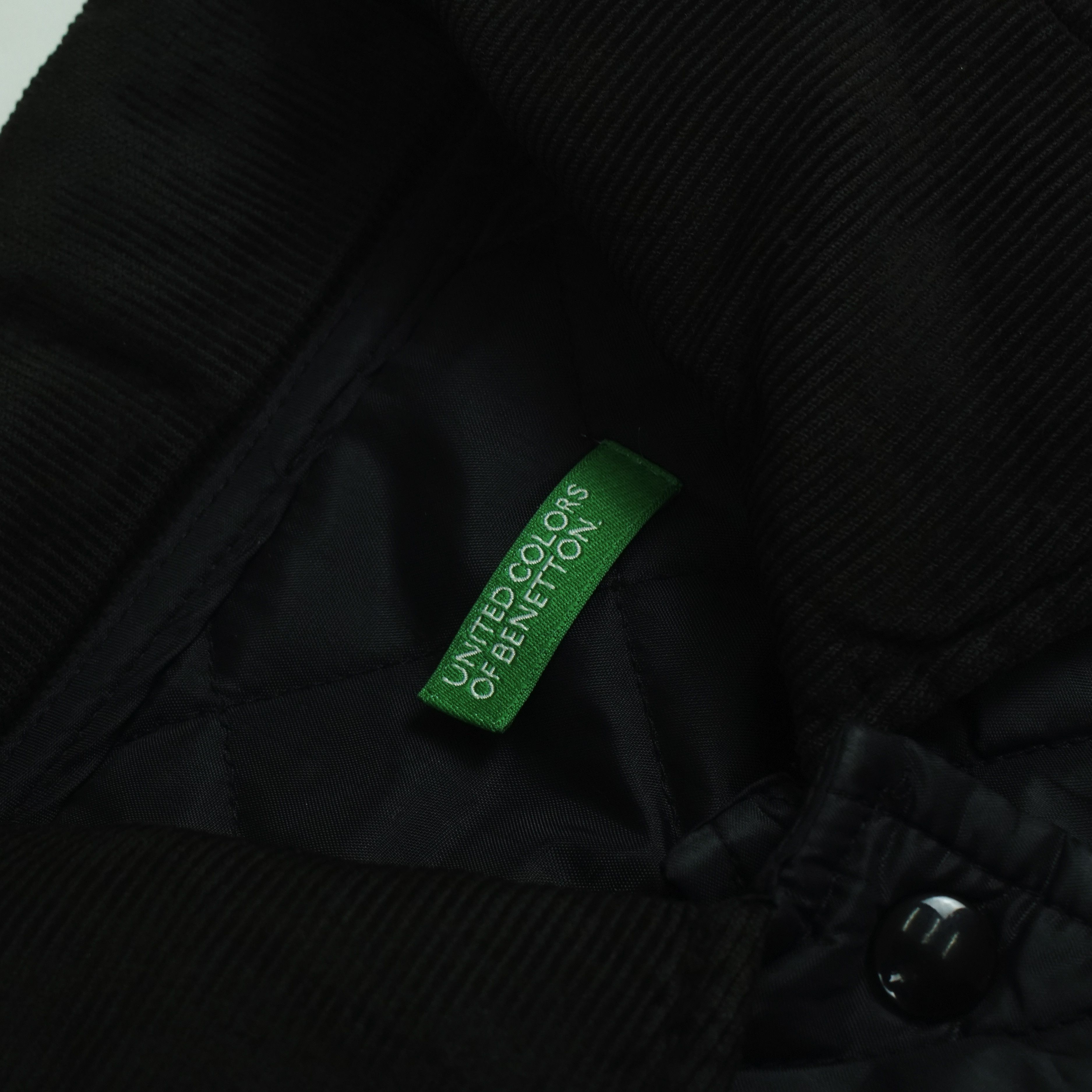 United Colors Of Benetton *NoTariff Benetton Corduroy Collared Quilted Jacket Size US M / EU 48-50 / 2 - 6 Thumbnail