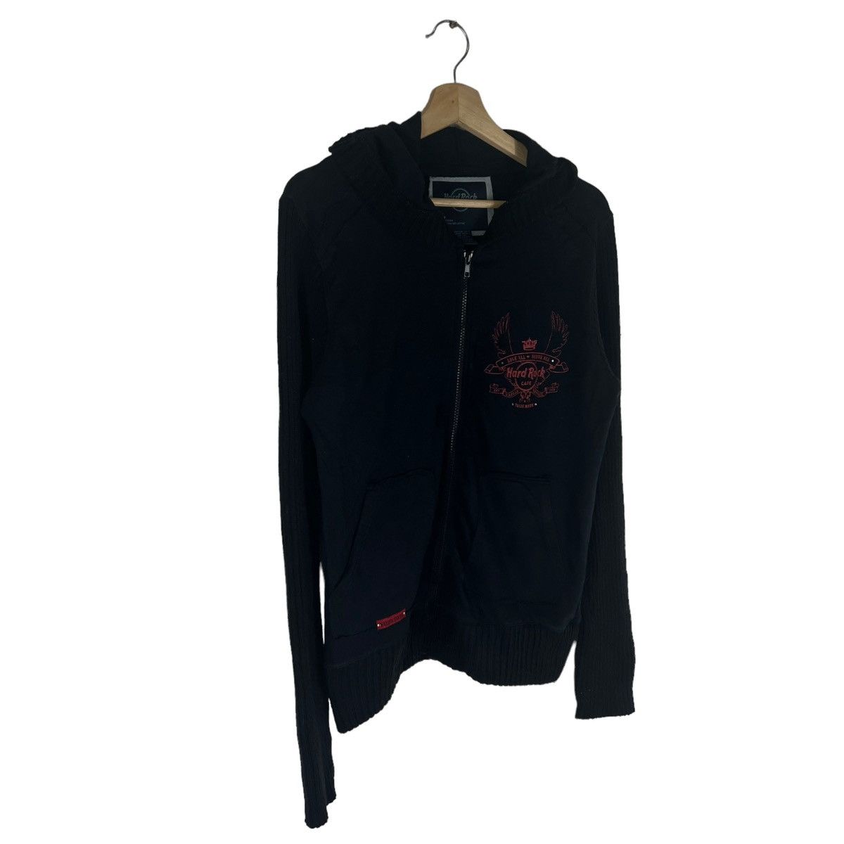Hard Rock Cafe VINTAGE JACKET HARD ROCK CAFE BIG LOGO HOODIE Size US L / EU 52-54 / 3 - 2 Thumbnail