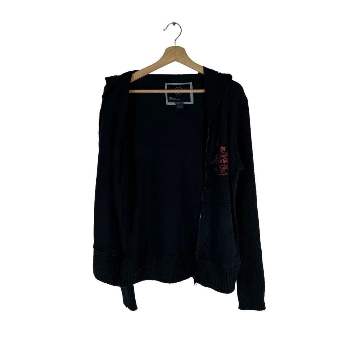 Hard Rock Cafe VINTAGE JACKET HARD ROCK CAFE BIG LOGO HOODIE Size US L / EU 52-54 / 3 - 8 Thumbnail