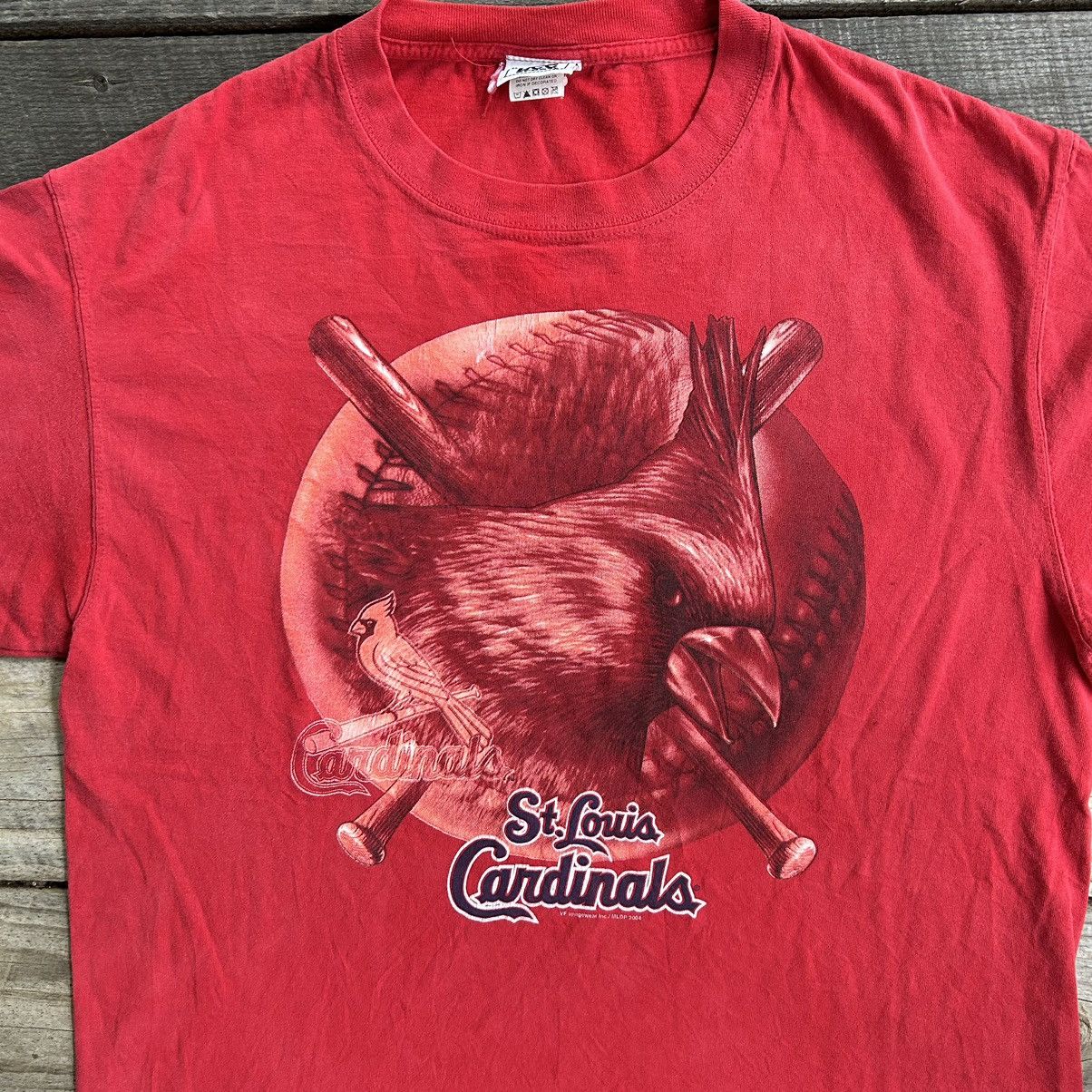 Other Vintage Faded St Louis Cardinals MLB Lee Sport T Shirt Size US L / EU 52-54 / 3 - 2 Thumbnail