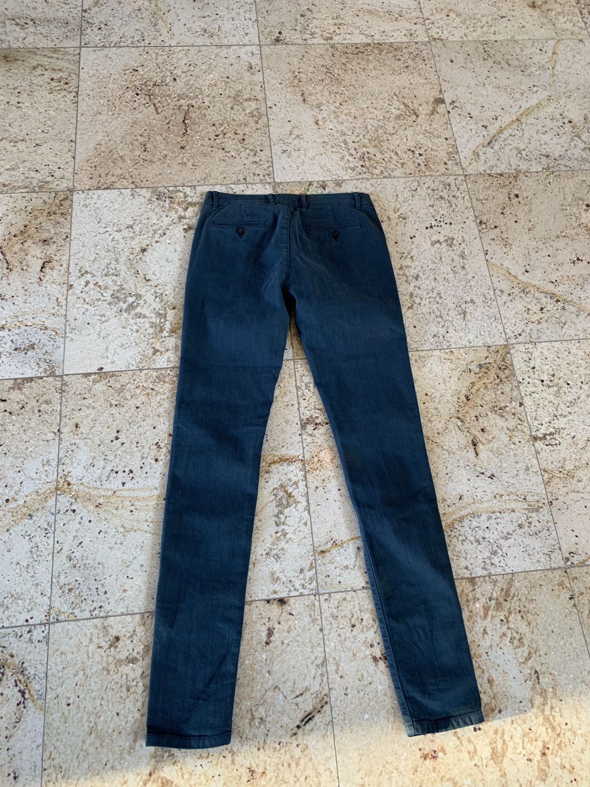 Balmain Turquoise Denim Zip Pants Size US 29 - 14 Thumbnail