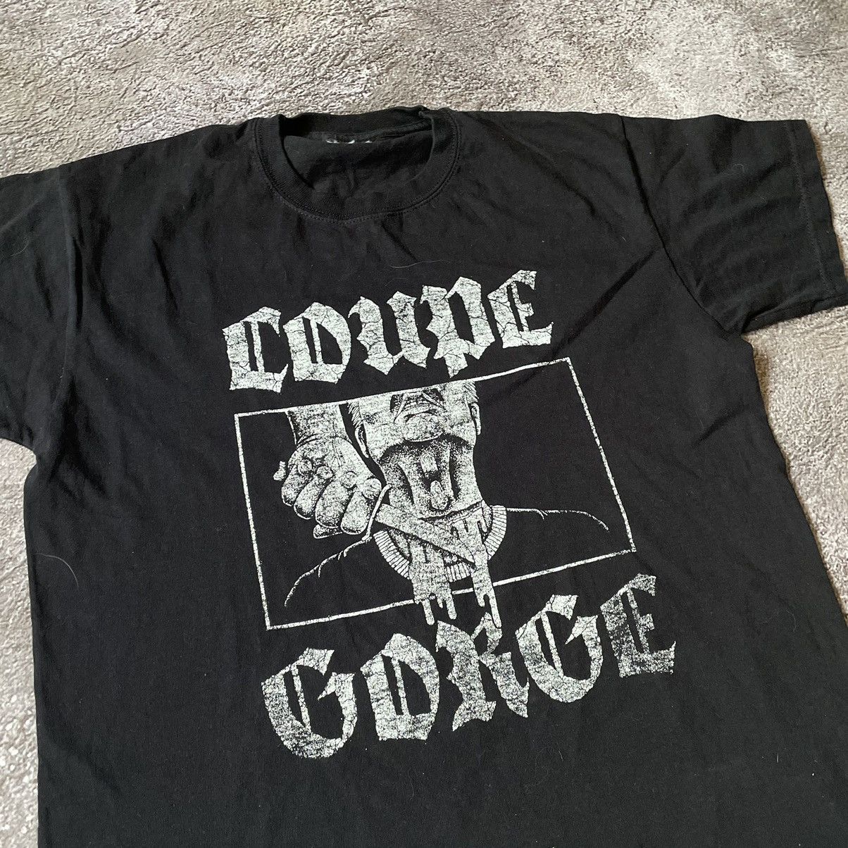 Vintage Vintage Y2K Graphic Tee Skeleton Gorge Punk Grunge Cropped M Size US M / EU 48-50 / 2 - 6 Thumbnail