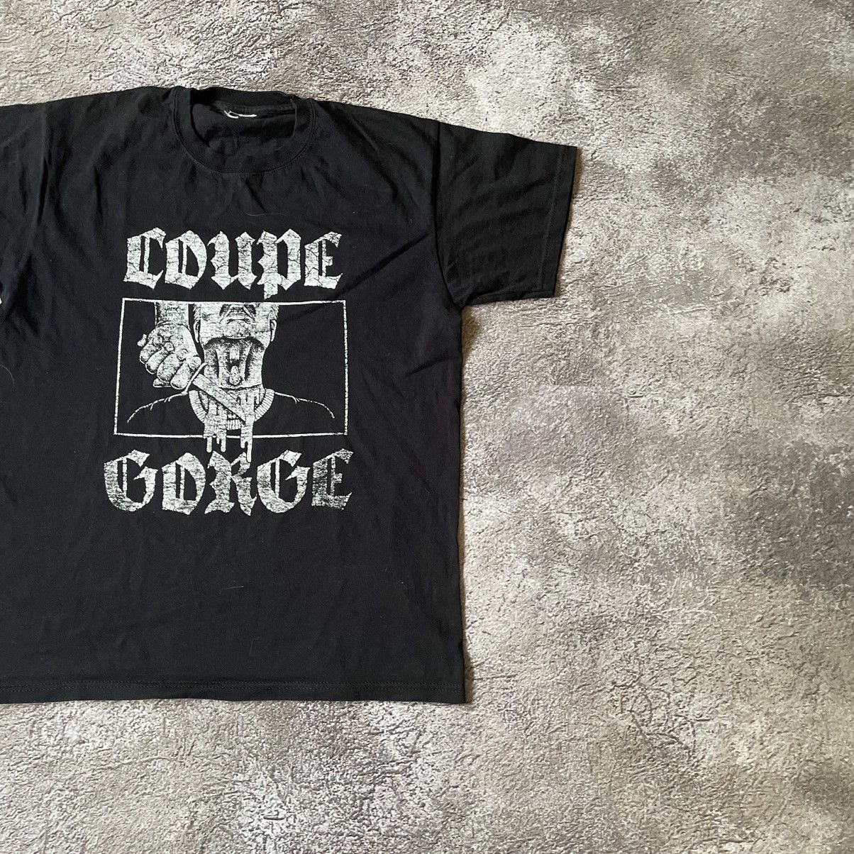 Vintage Vintage Y2K Graphic Tee Skeleton Gorge Punk Grunge Cropped M Size US M / EU 48-50 / 2 - 2 Thumbnail