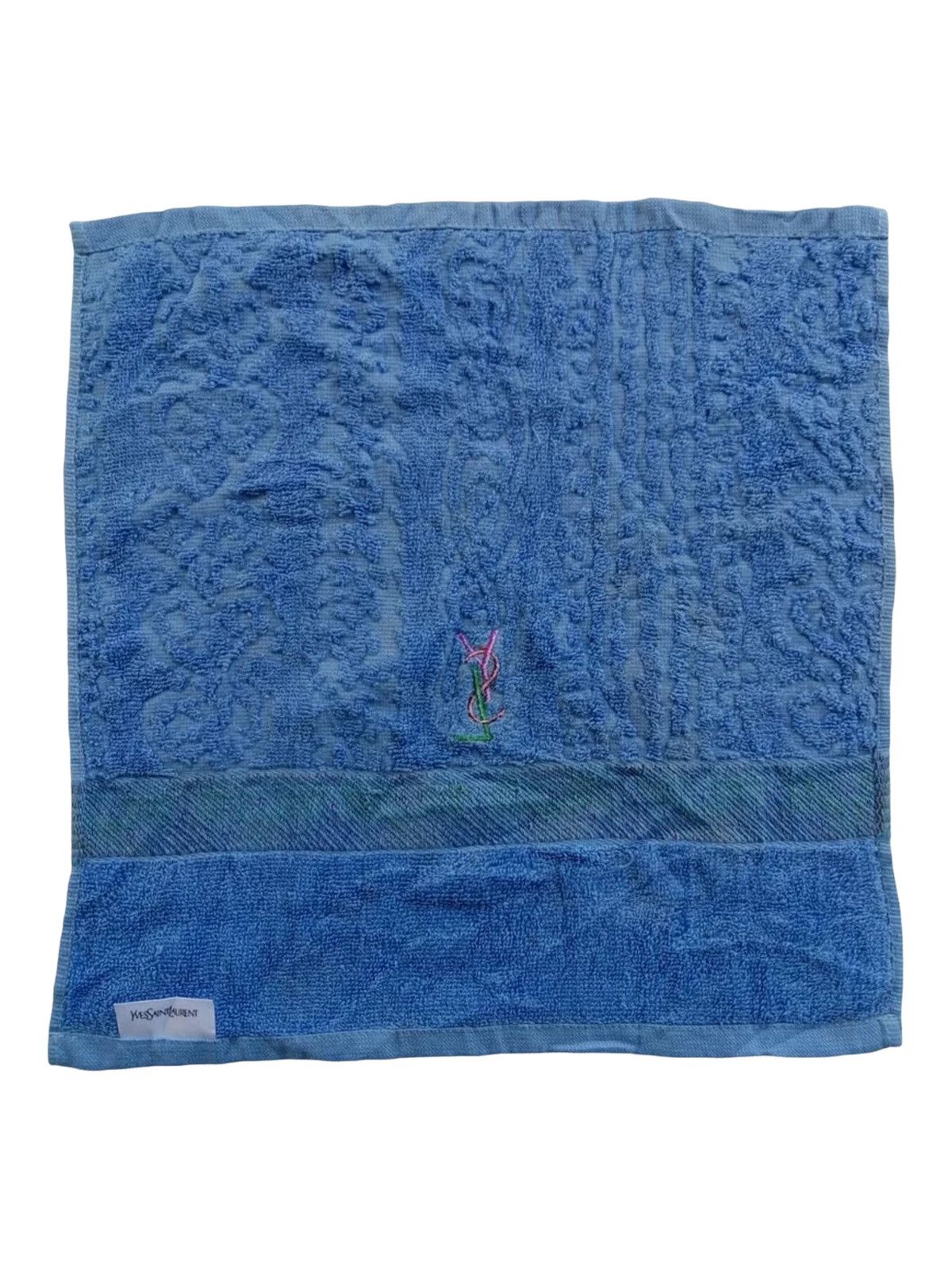 Yves Saint Laurent Handky Yves Saint Laurent / YSL Flower Handkerchief towel Size ONE SIZE - 2 Thumbnail