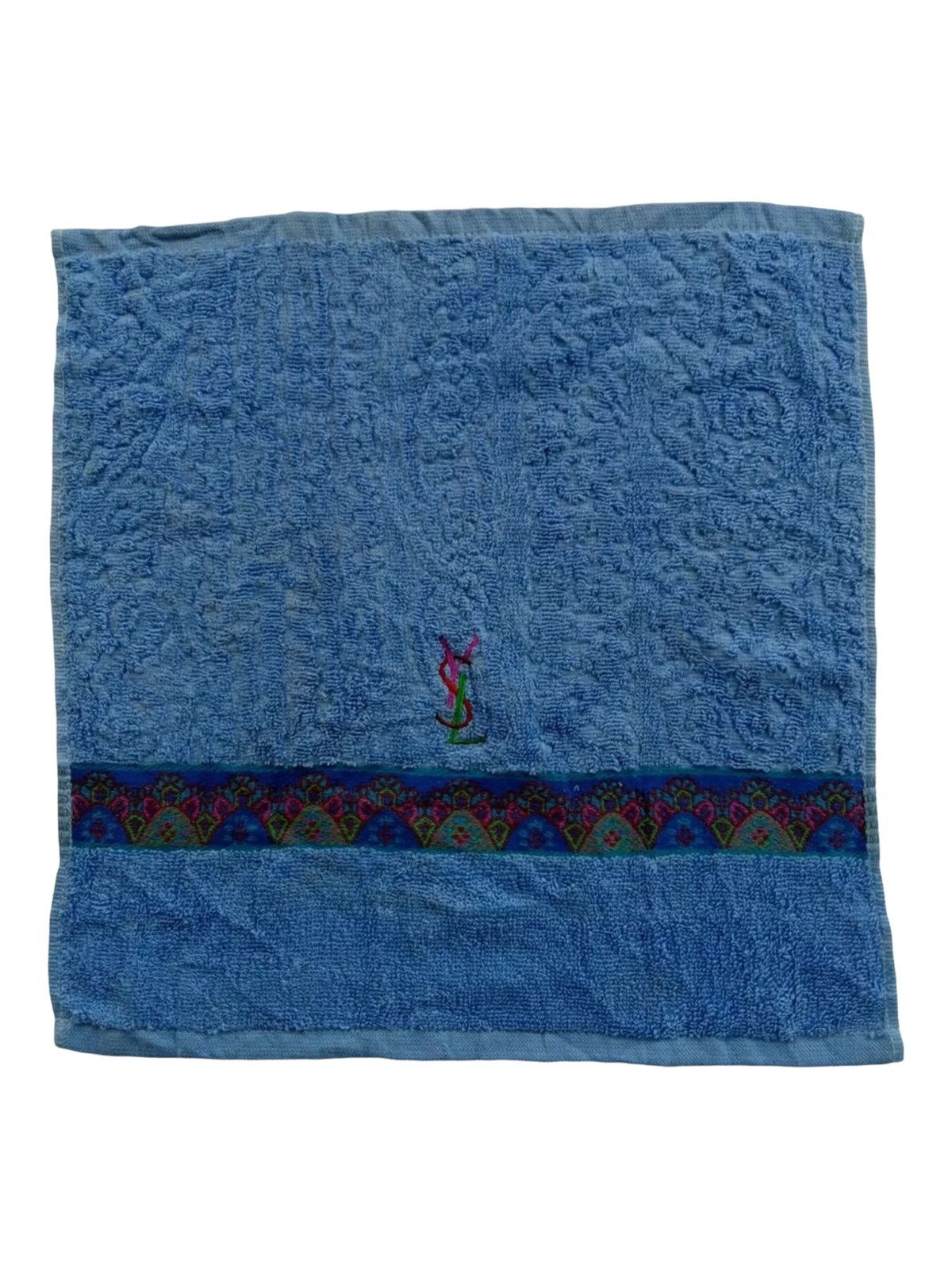 Yves Saint Laurent Handky Yves Saint Laurent / YSL Flower Handkerchief towel Size ONE SIZE - 1 Thumbnail
