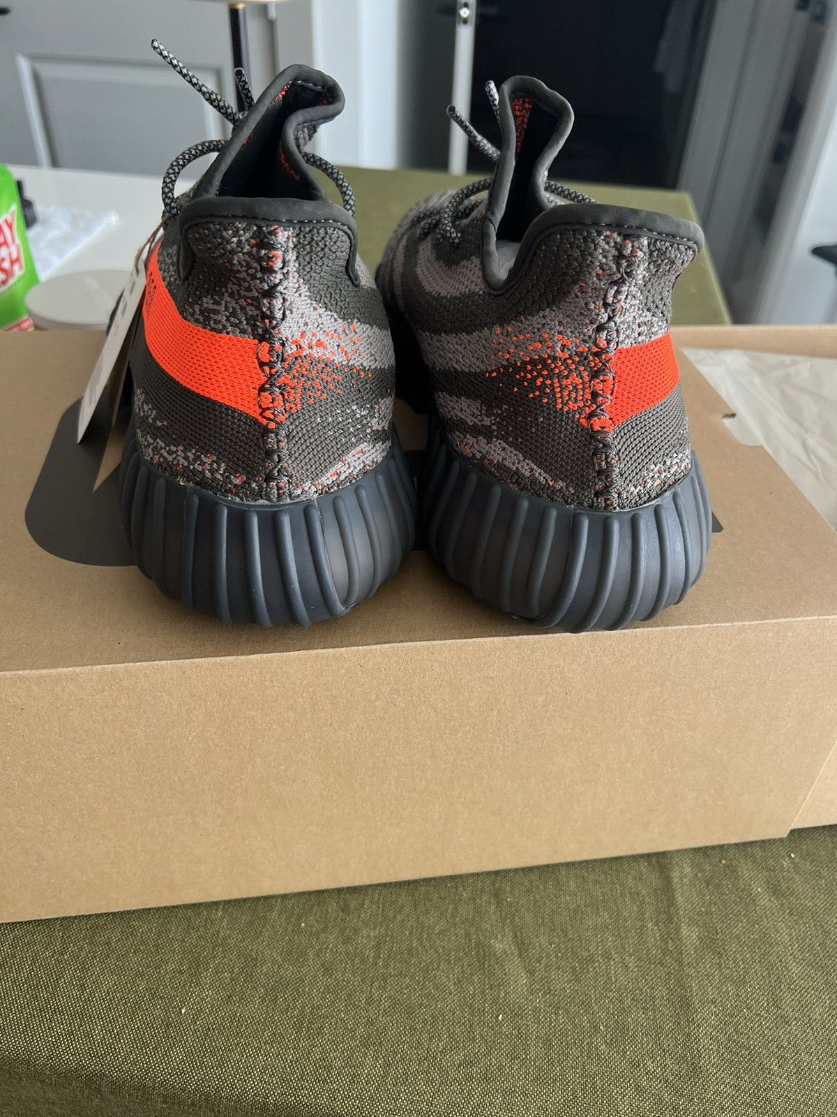 yeezy carbon reflective