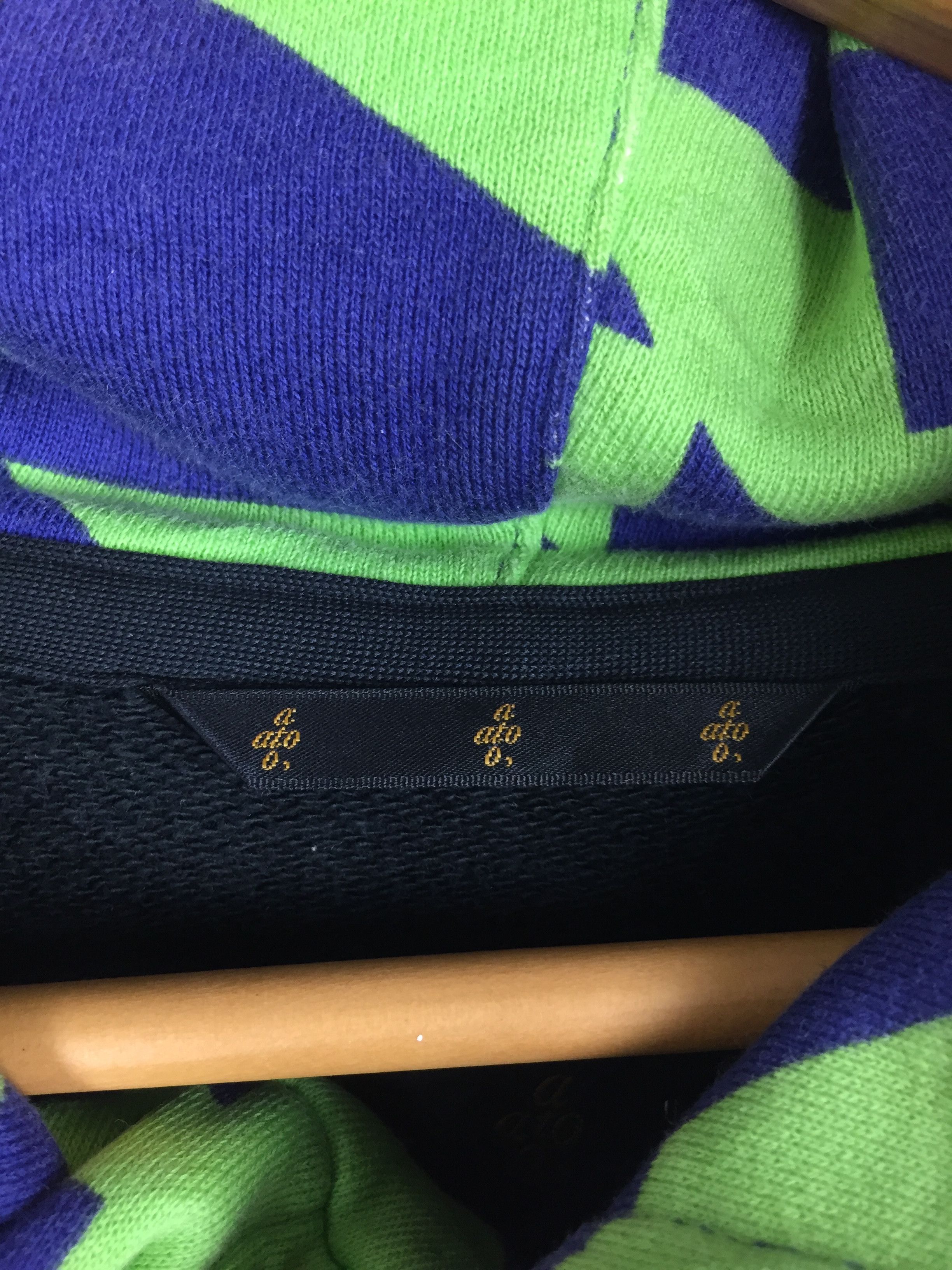 Ato Matsumoto Ato Matsumoto By Kiyoshi Yanena Houndstooth hoodie Size US M / EU 48-50 / 2 - 7 Thumbnail