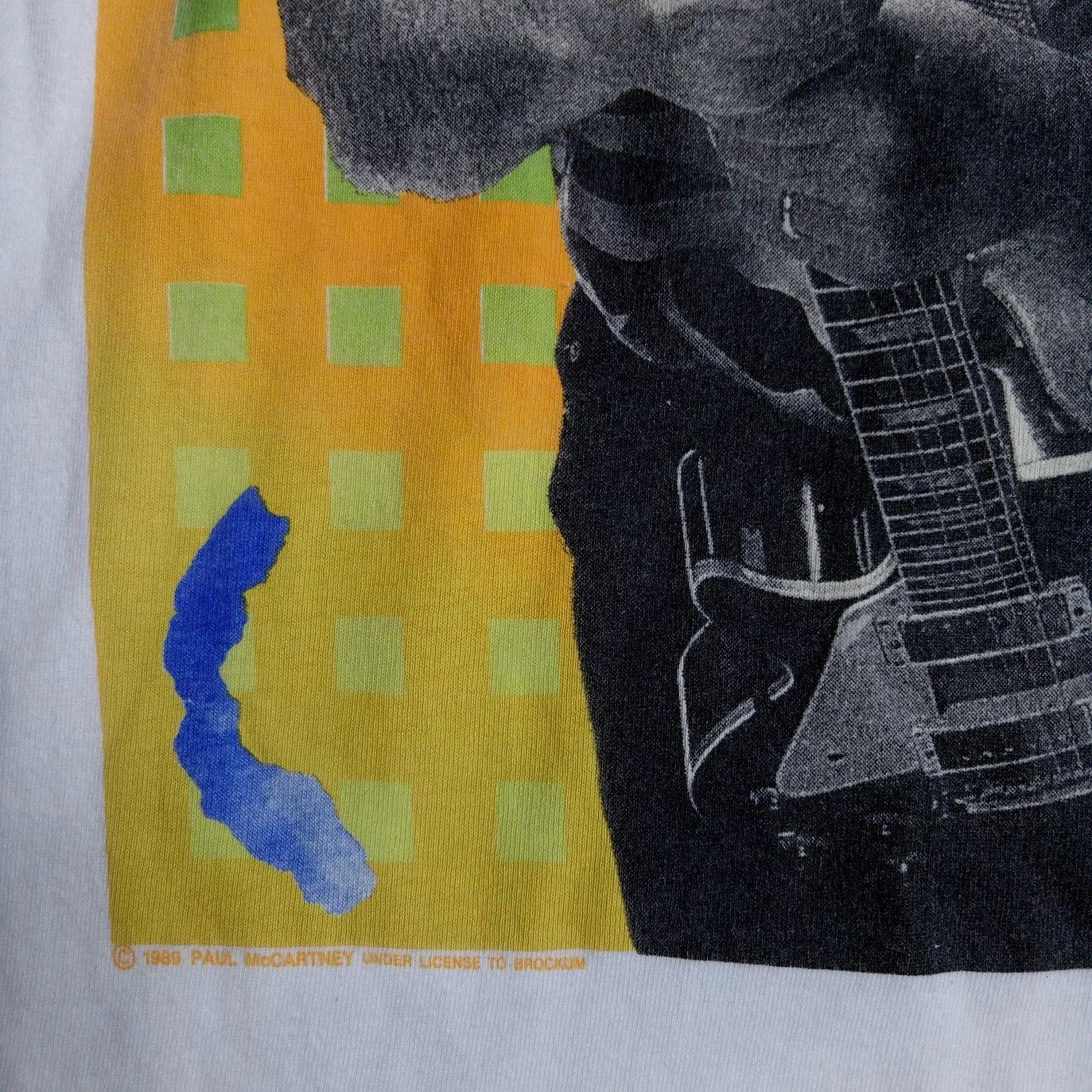 Band Tees 💥VINTAGE 80s Paul McCartney world Tour 1989 tee shirt Size US S / EU 44-46 / 1 - 3 Thumbnail