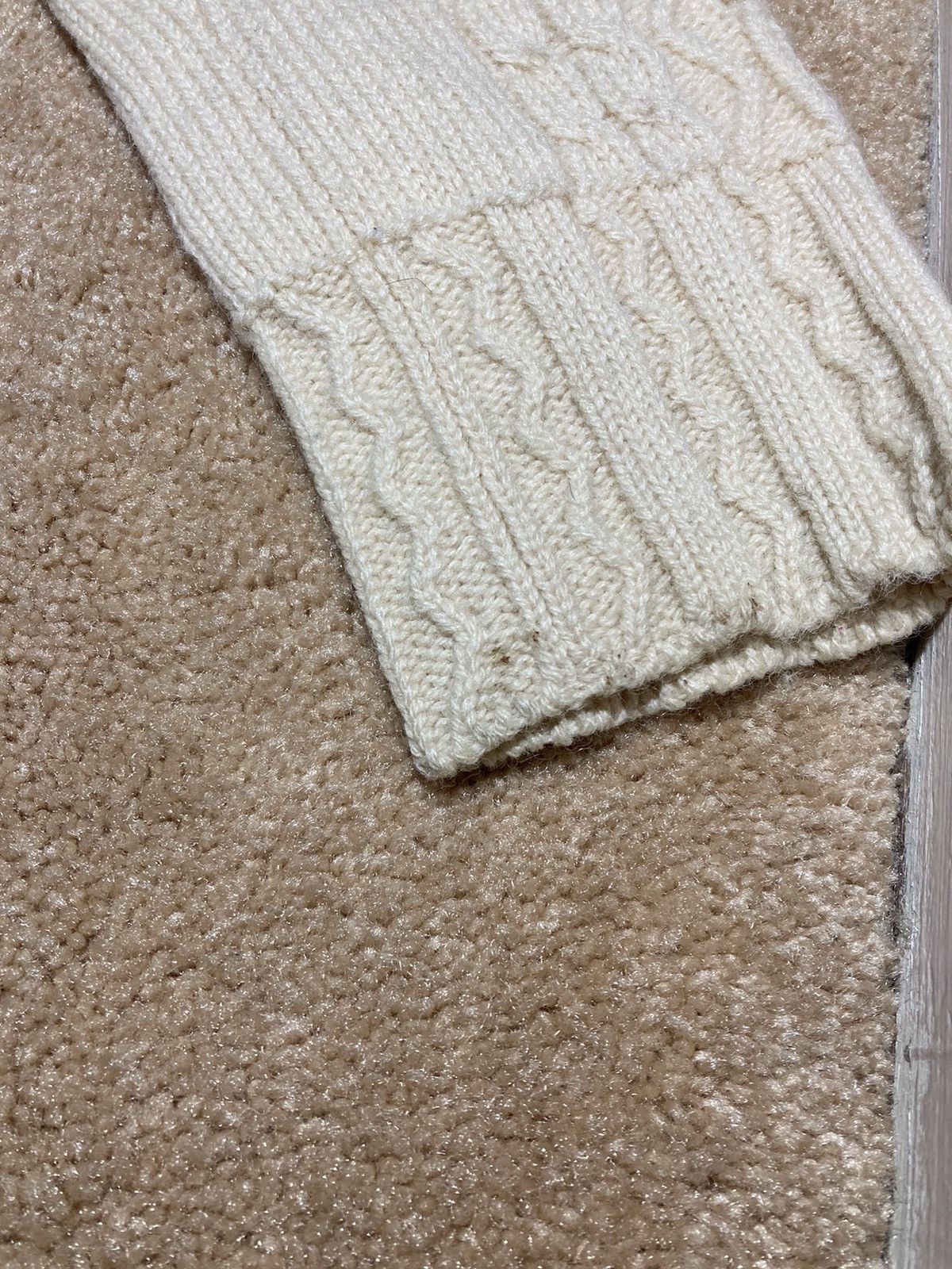 Comme des Garcons Homme Plus 2006 Comme Des Garcons Homme Plus Racing Cable Knit Sweater Size US M / EU 48-50 / 2 - 10 Thumbnail