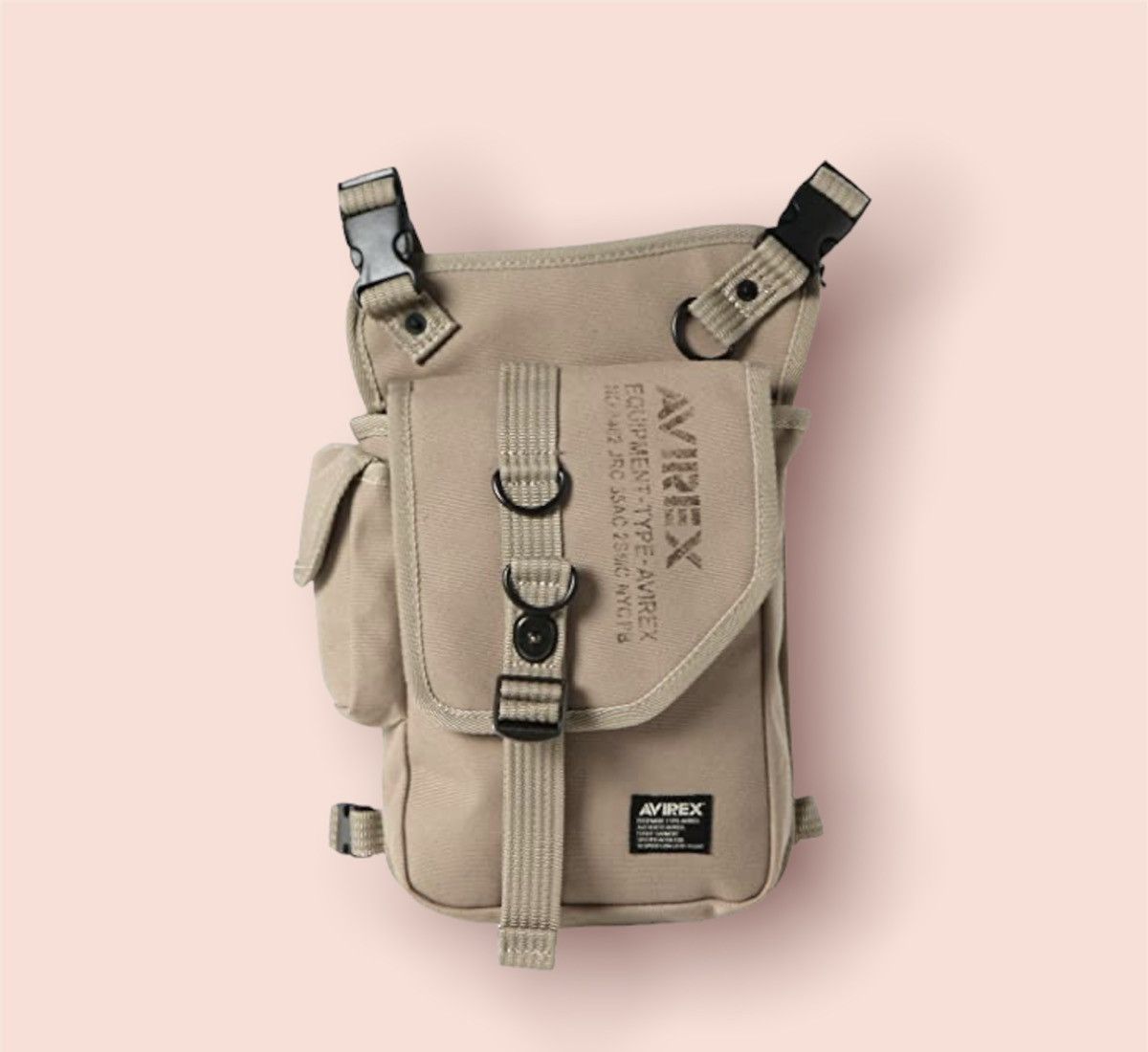 Avirex AVIREX 3 WAY LEG/WAIST/CROSSBODY TACTICAL POUCH Size ONE SIZE - 7 Thumbnail