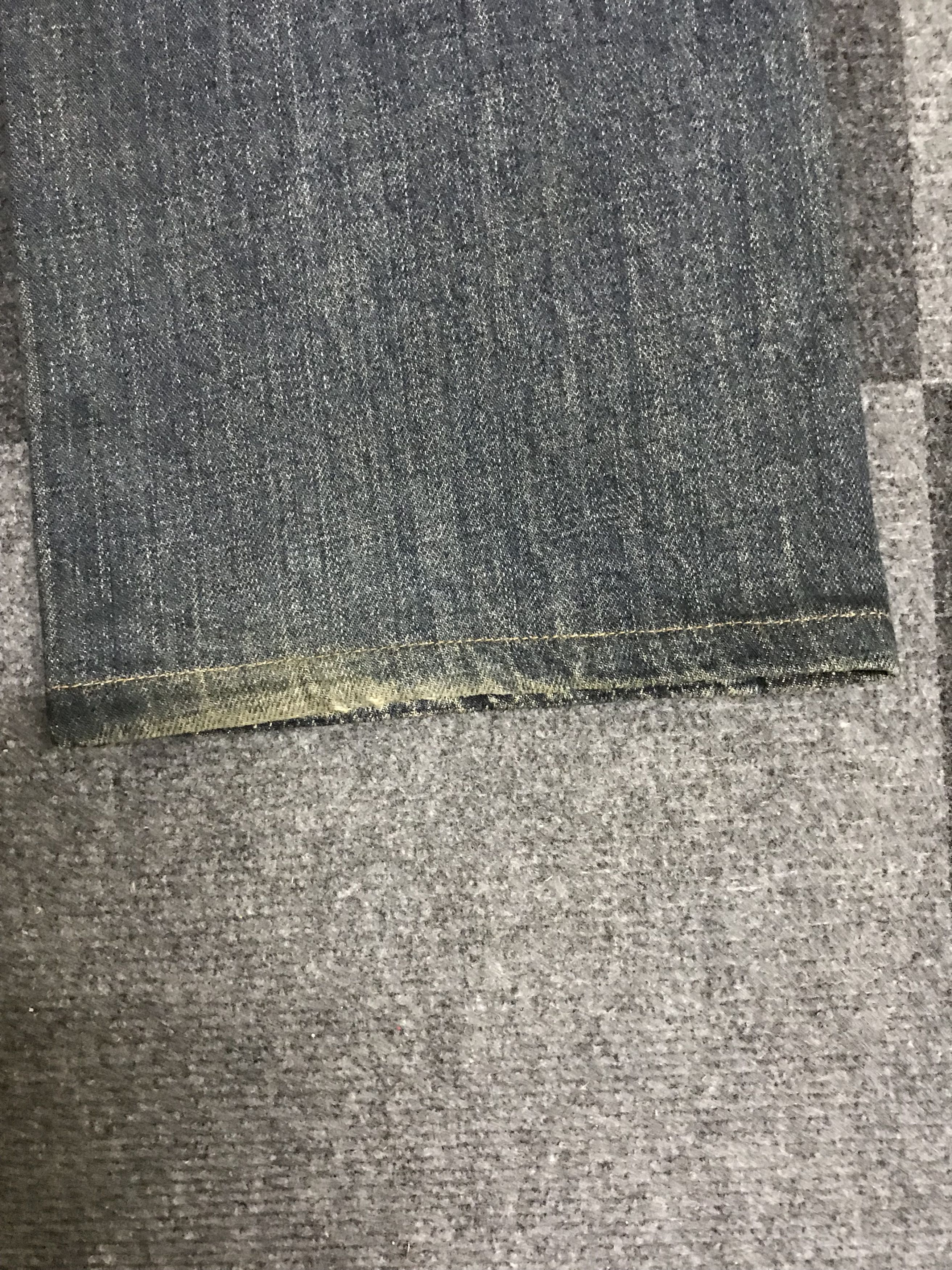 Japanese Brand 💥Flare💥D116 STEER BLUE ARCHIVAL FLARE CARGO DENIM Size US 31 - 25 Thumbnail