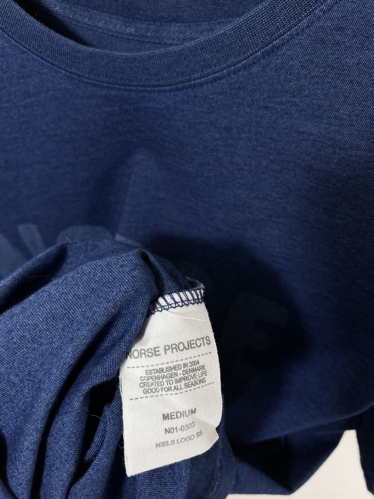 Norse Projects norse projects big logo t-shirt Size US M / EU 48-50 / 2 - 5 Thumbnail