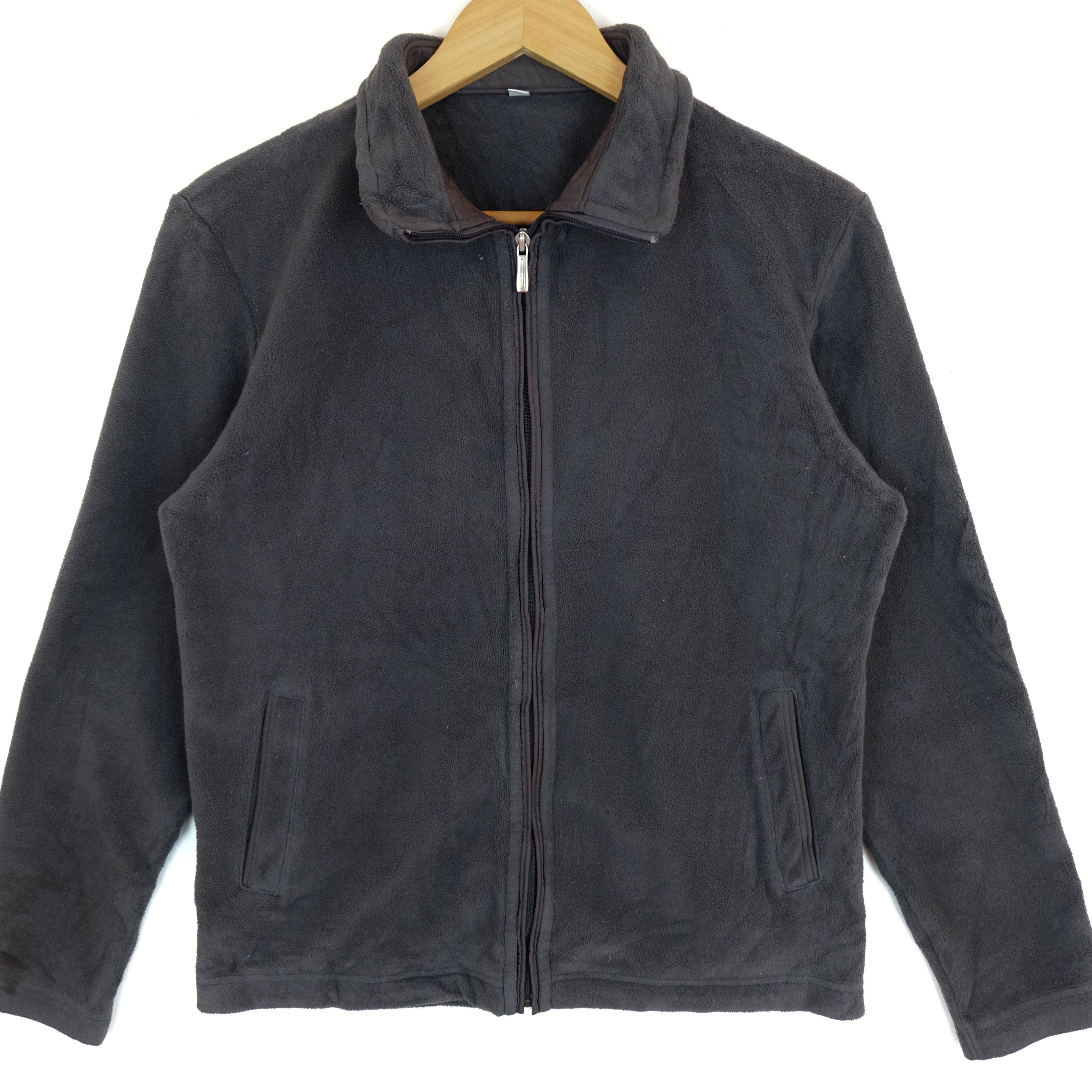 Japanese Brand × Uniqlo UNIQLO Grey Fleece Jacket Size US M / EU 48-50 / 2 - 2 Thumbnail