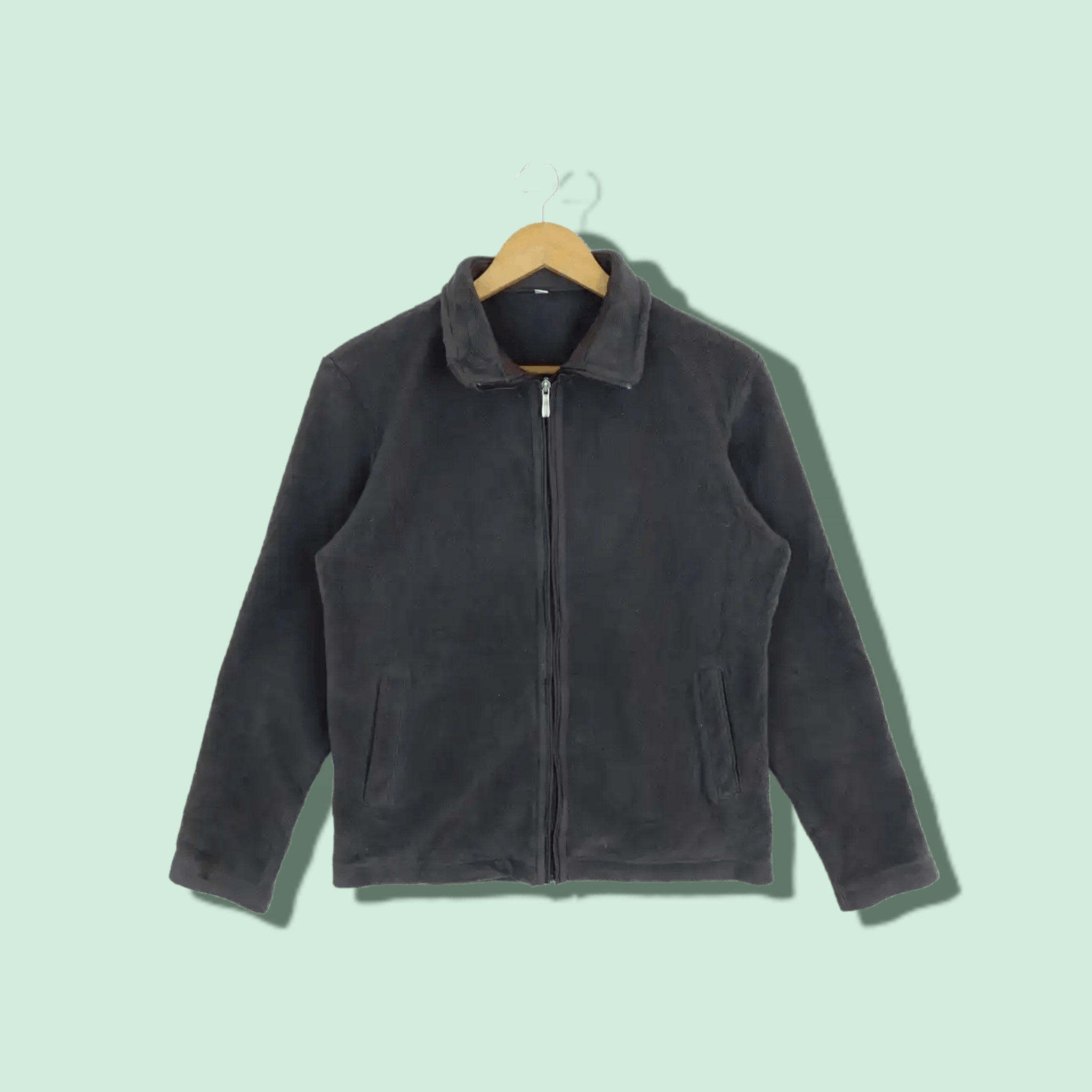 Japanese Brand × Uniqlo UNIQLO Grey Fleece Jacket Size US M / EU 48-50 / 2 - 1 Thumbnail
