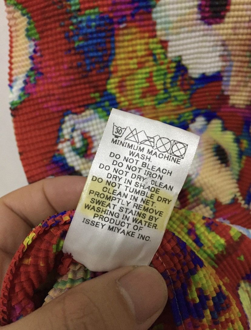 Issey Miyake × Pleats Please Issey Miyake RARE unreleased Issey Miyake pleats please sample 3D floral Size M / US 6-8 / IT 42-44 - 7 Thumbnail