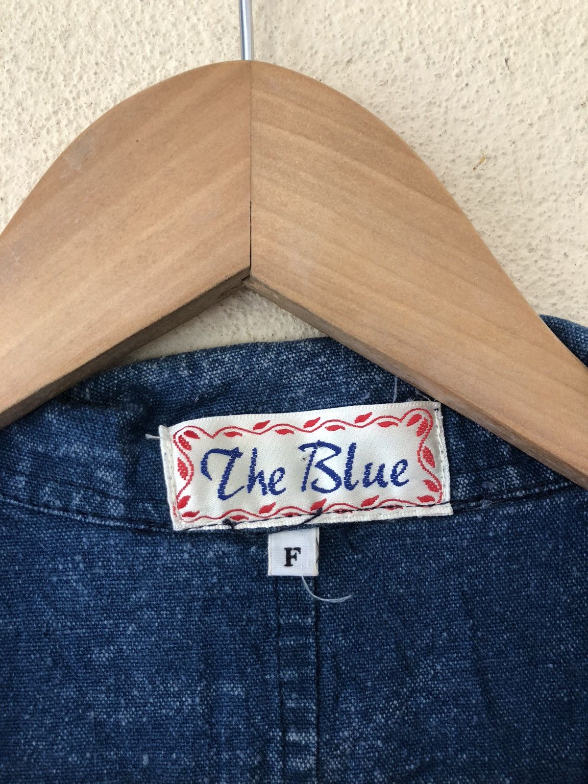 Indigo Japanese Indigo Embroidered Denim Jacket by The Blue Size US L / EU 52-54 / 3 - 7 Thumbnail