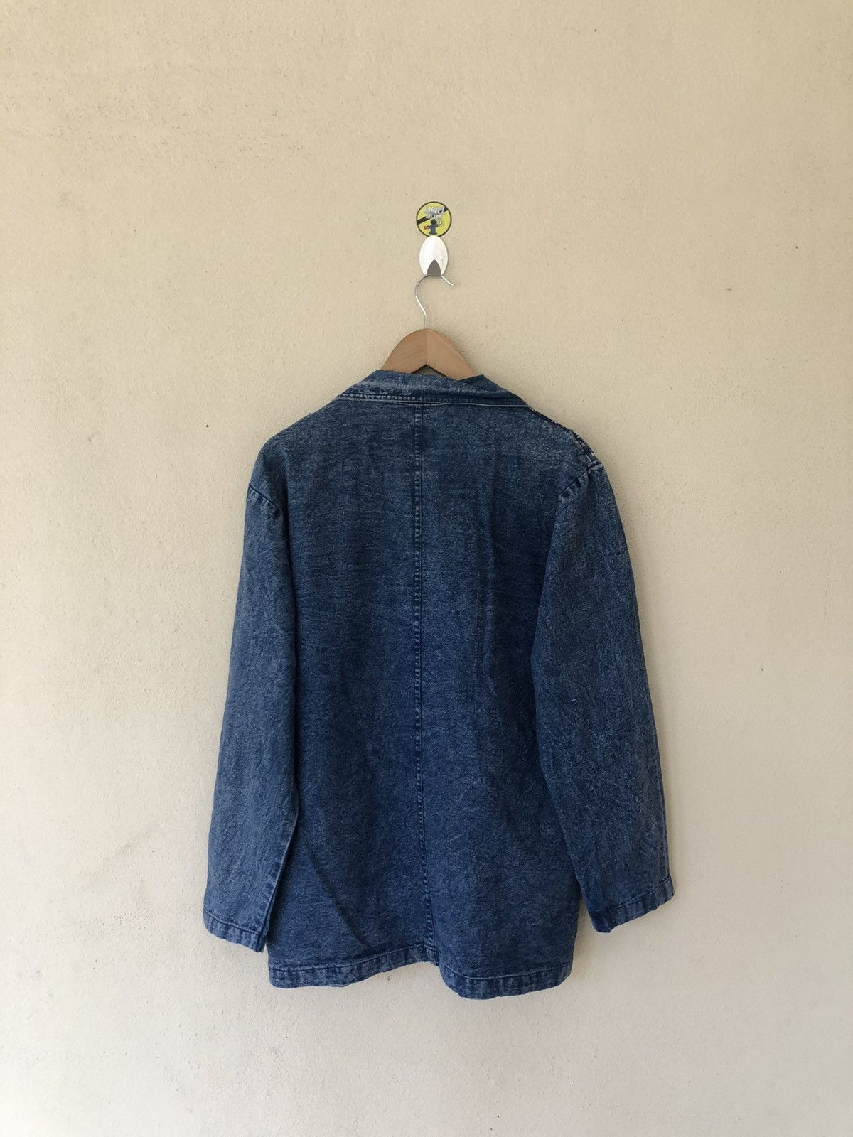 Indigo Japanese Indigo Embroidered Denim Jacket by The Blue Size US L / EU 52-54 / 3 - 4 Thumbnail