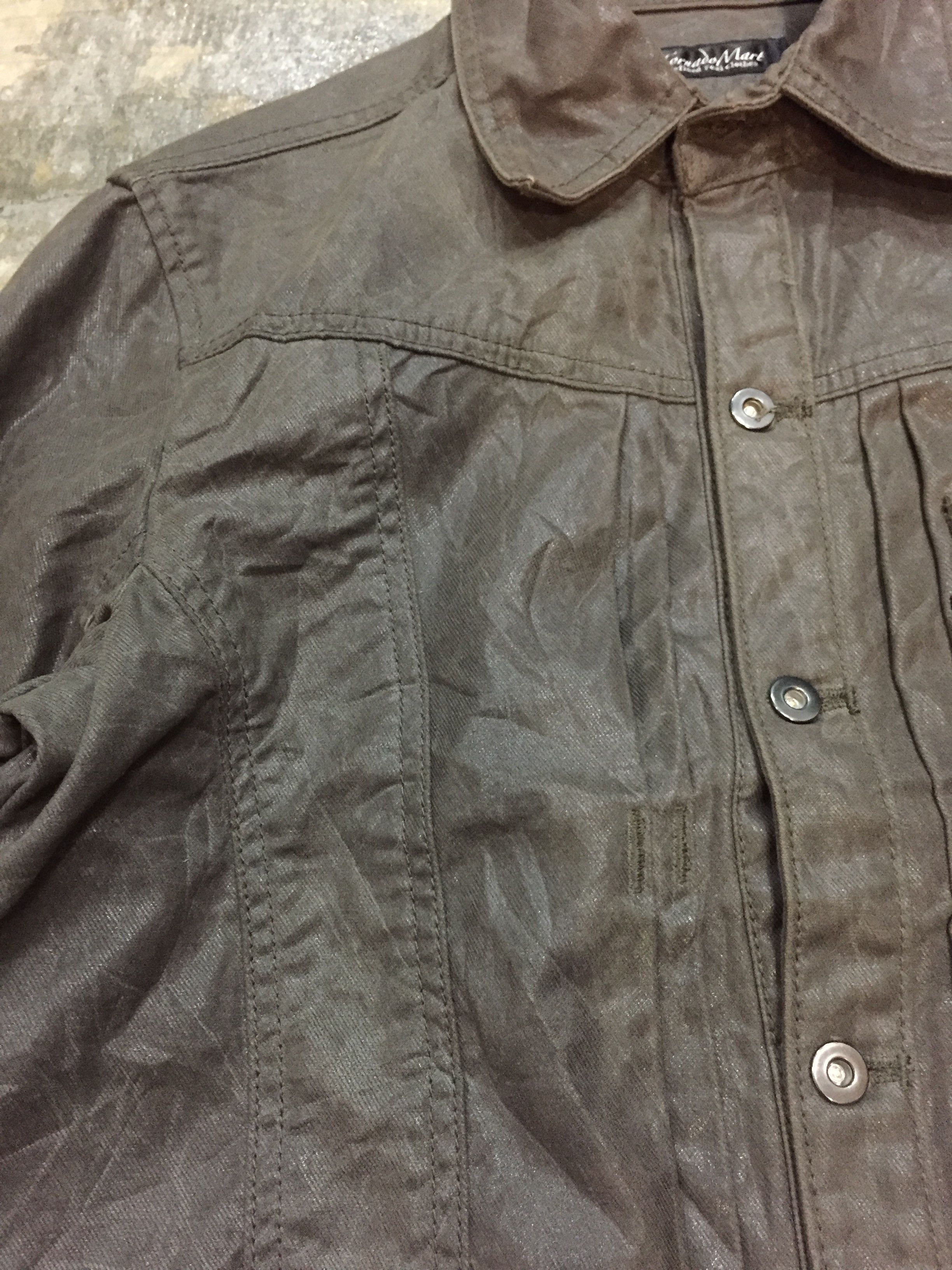 Tornado Mart Tornado Mart Japan WAX coating Paneled Jacket Size US S / EU 44-46 / 1 - 6 Thumbnail