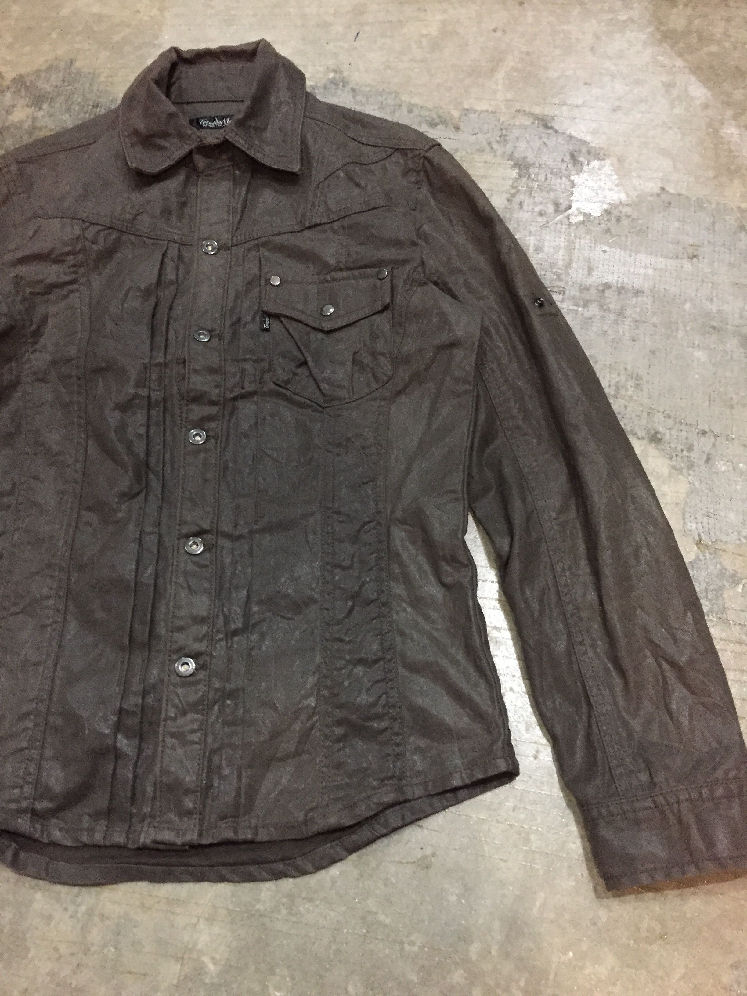 Tornado Mart Tornado Mart Japan WAX coating Paneled Jacket Size US S / EU 44-46 / 1 - 5 Thumbnail