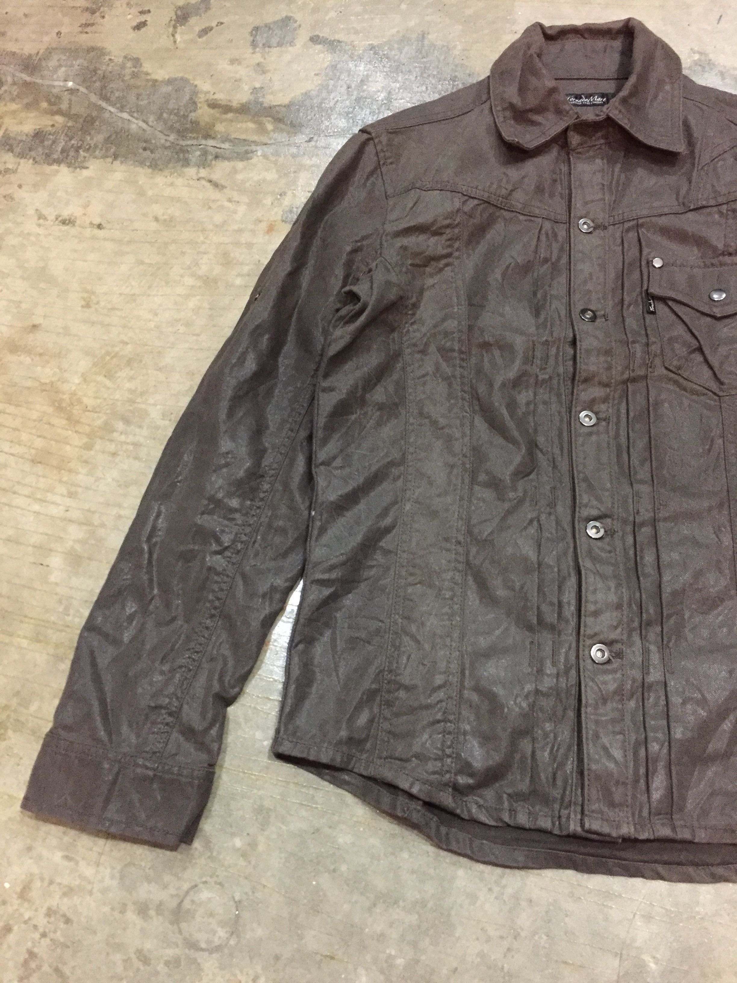 Tornado Mart Tornado Mart Japan WAX coating Paneled Jacket Size US S / EU 44-46 / 1 - 4 Thumbnail