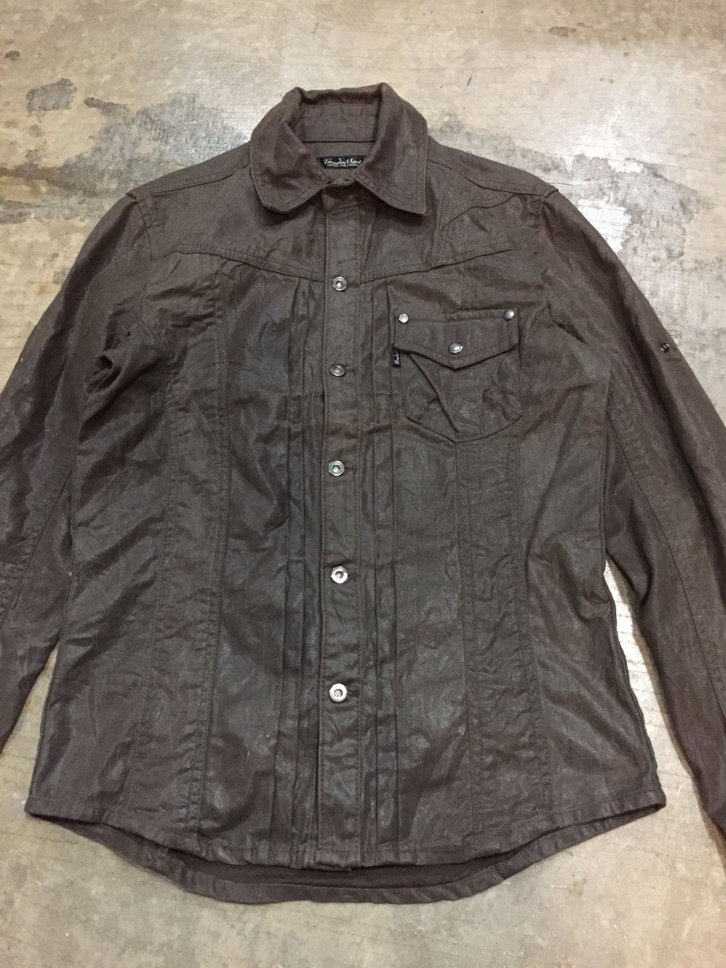 Tornado Mart Tornado Mart Japan WAX coating Paneled Jacket Size US S / EU 44-46 / 1 - 3 Thumbnail