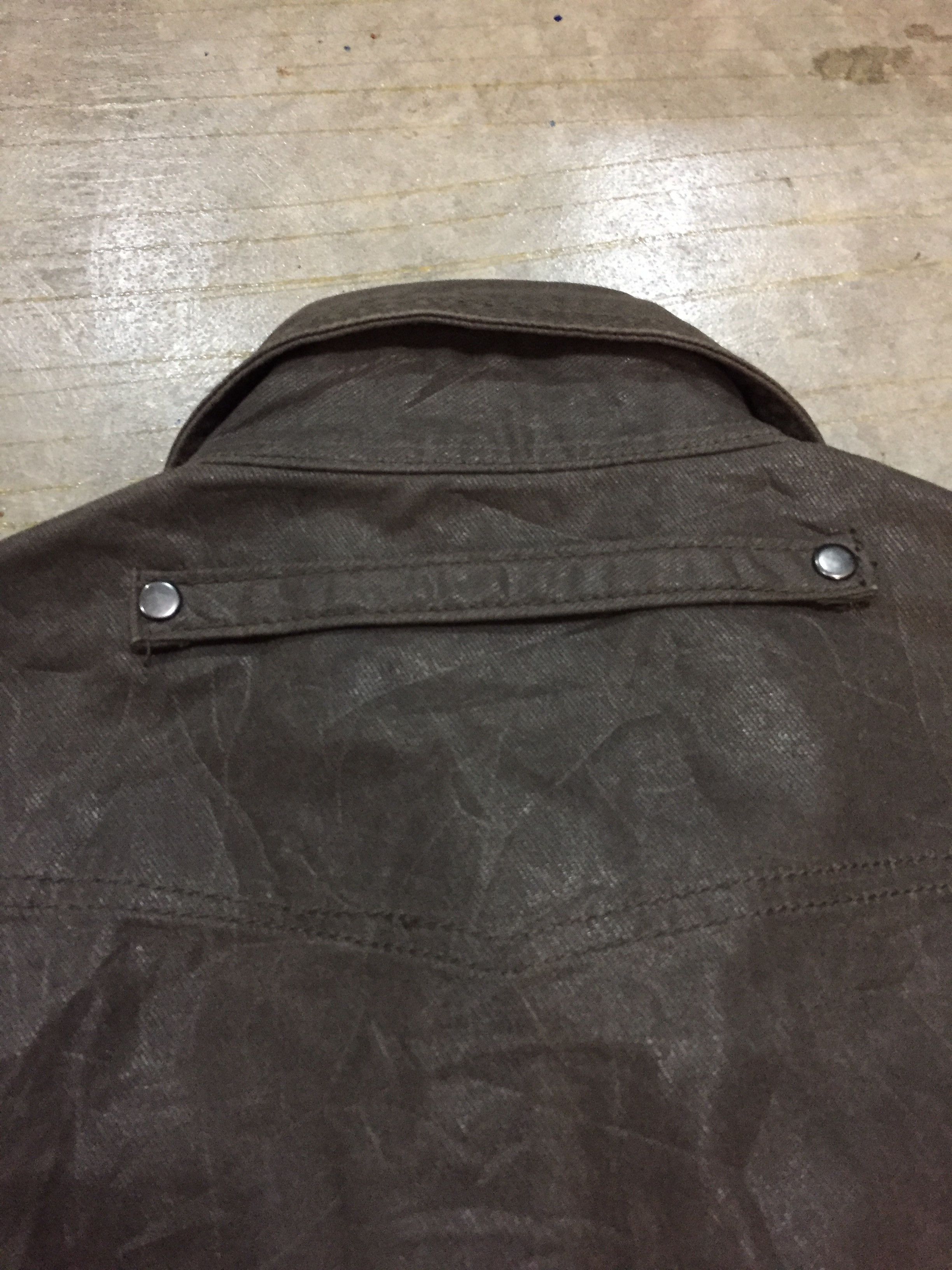 Tornado Mart Tornado Mart Japan WAX coating Paneled Jacket Size US S / EU 44-46 / 1 - 10 Thumbnail