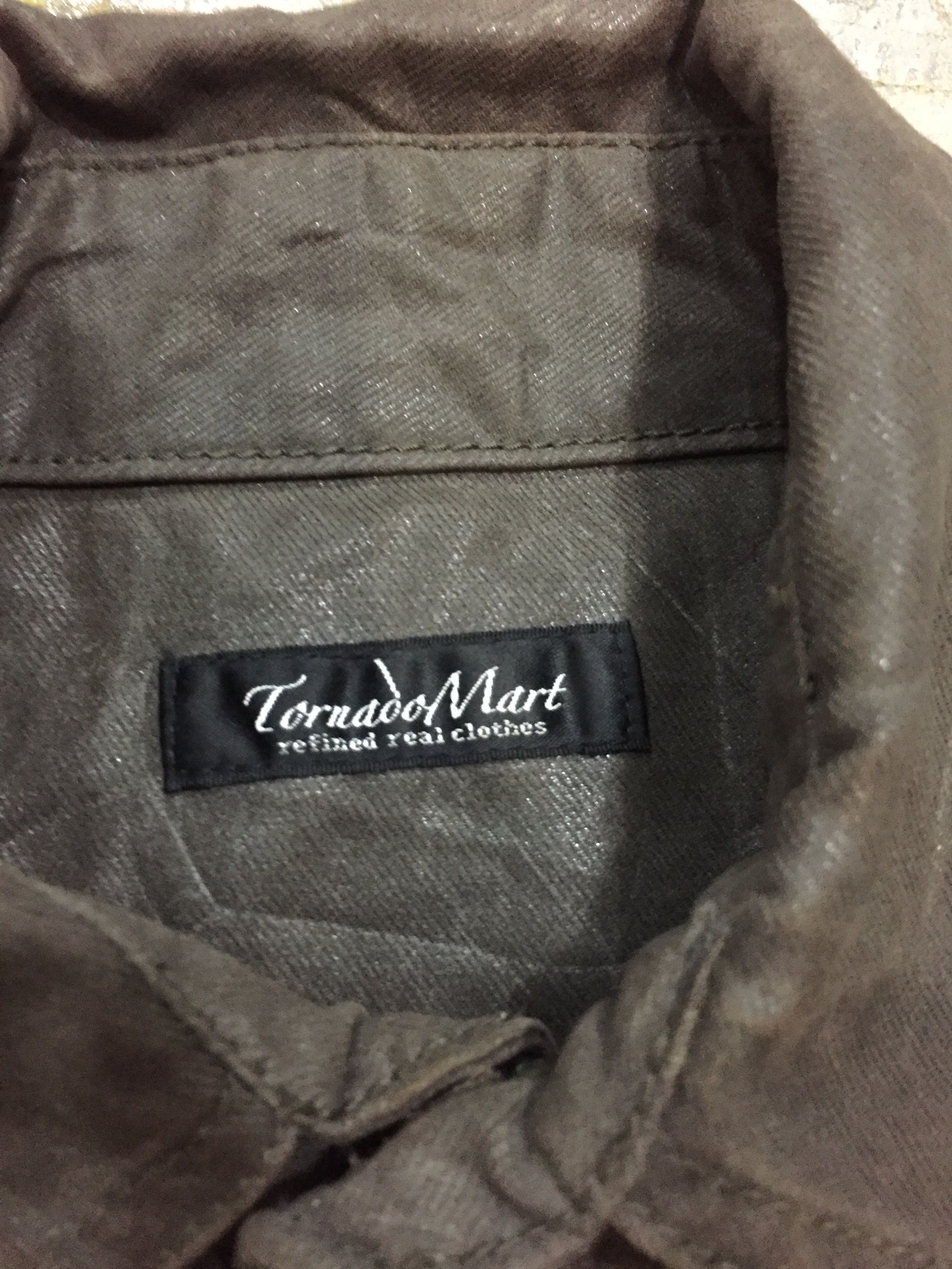 Tornado Mart Tornado Mart Japan WAX coating Paneled Jacket Size US S / EU 44-46 / 1 - 11 Thumbnail