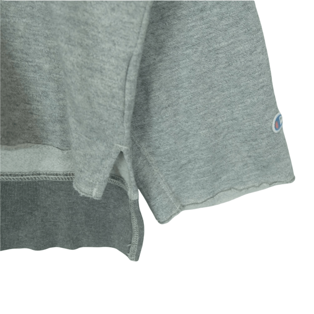Champion × Vintage Vintage 90's CHAMPION Blue Horse Atlantic Crop Top Sweater Size M / US 6-8 / IT 42-44 - 6 Thumbnail