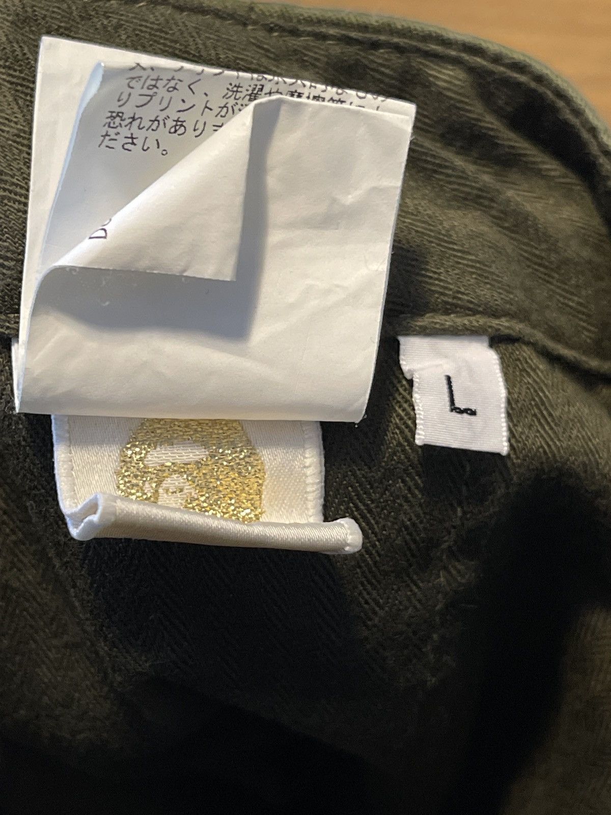 Bape A Bathing Ape Bape Chinos Pants Sz L Olive Size US 35 - 4 Thumbnail