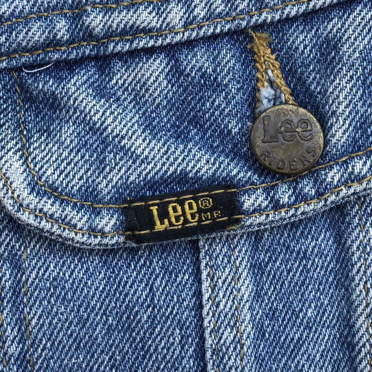 Lee Vintage 80s Lee Riders Denim Trucker Jacket USA 🇺🇸 Size US M / EU 48-50 / 2 - 10 Thumbnail
