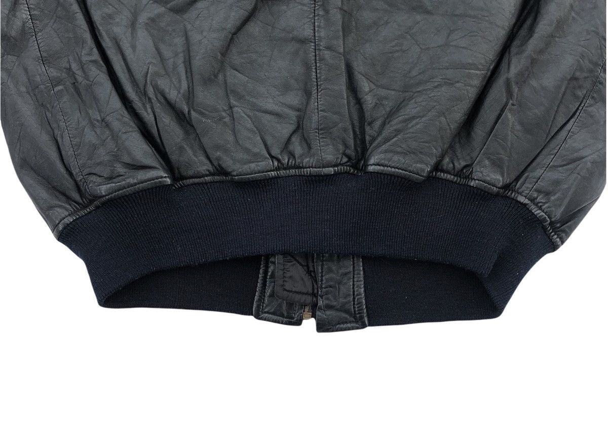 Vintage Japanese Brand Douce Ketty Leather Bomber Jacket Size US M / EU 48-50 / 2 - 15 Thumbnail