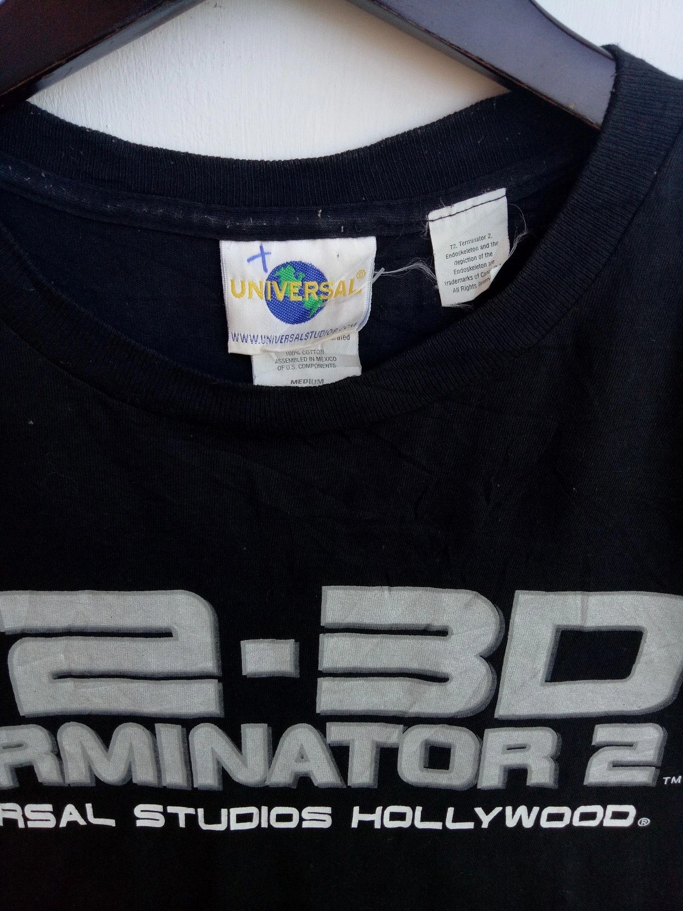Vintage 💥VINTAGE TERMINATOR 2 3D universal studios hollywood shirt Size US M / EU 48-50 / 2 - 2 Thumbnail