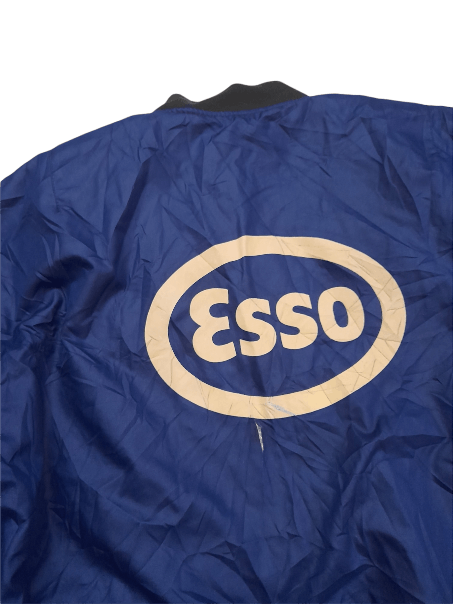 Vintage 80s ESSO Bomber Jacket Racing Team (D754) Size US L / EU 52-54 / 3 - 2 Thumbnail