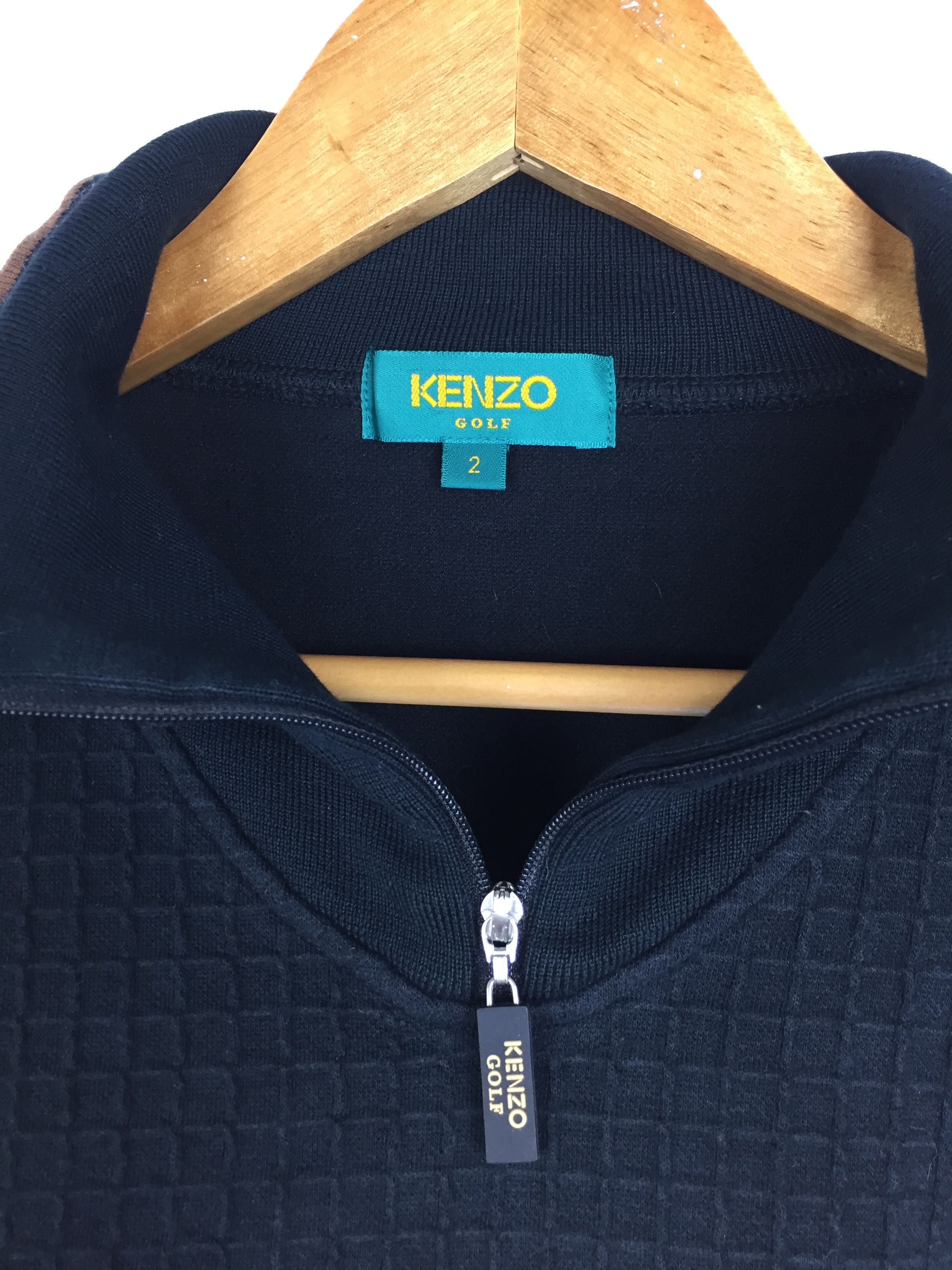 Kenzo 90s KENZO Jaguar thermal wafer sweater Size US M / EU 48-50 / 2 - 9 Thumbnail