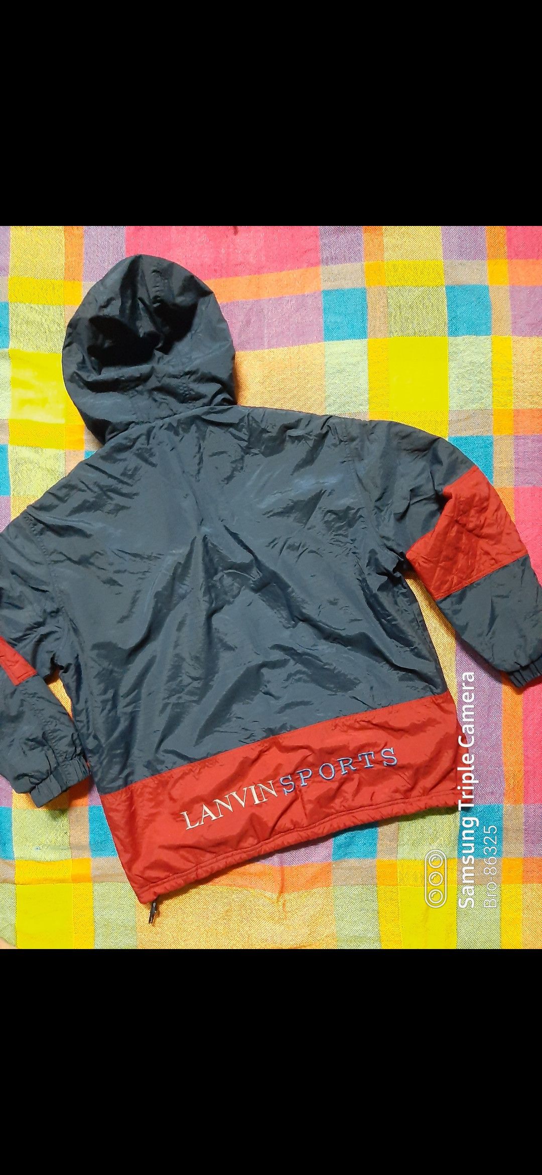 Lanvin × Vintage VINTAGE LANVIN SPORT ANORAK BIG KANGAROO POCKET JACKET Size US L / EU 52-54 / 3 - 3 Thumbnail