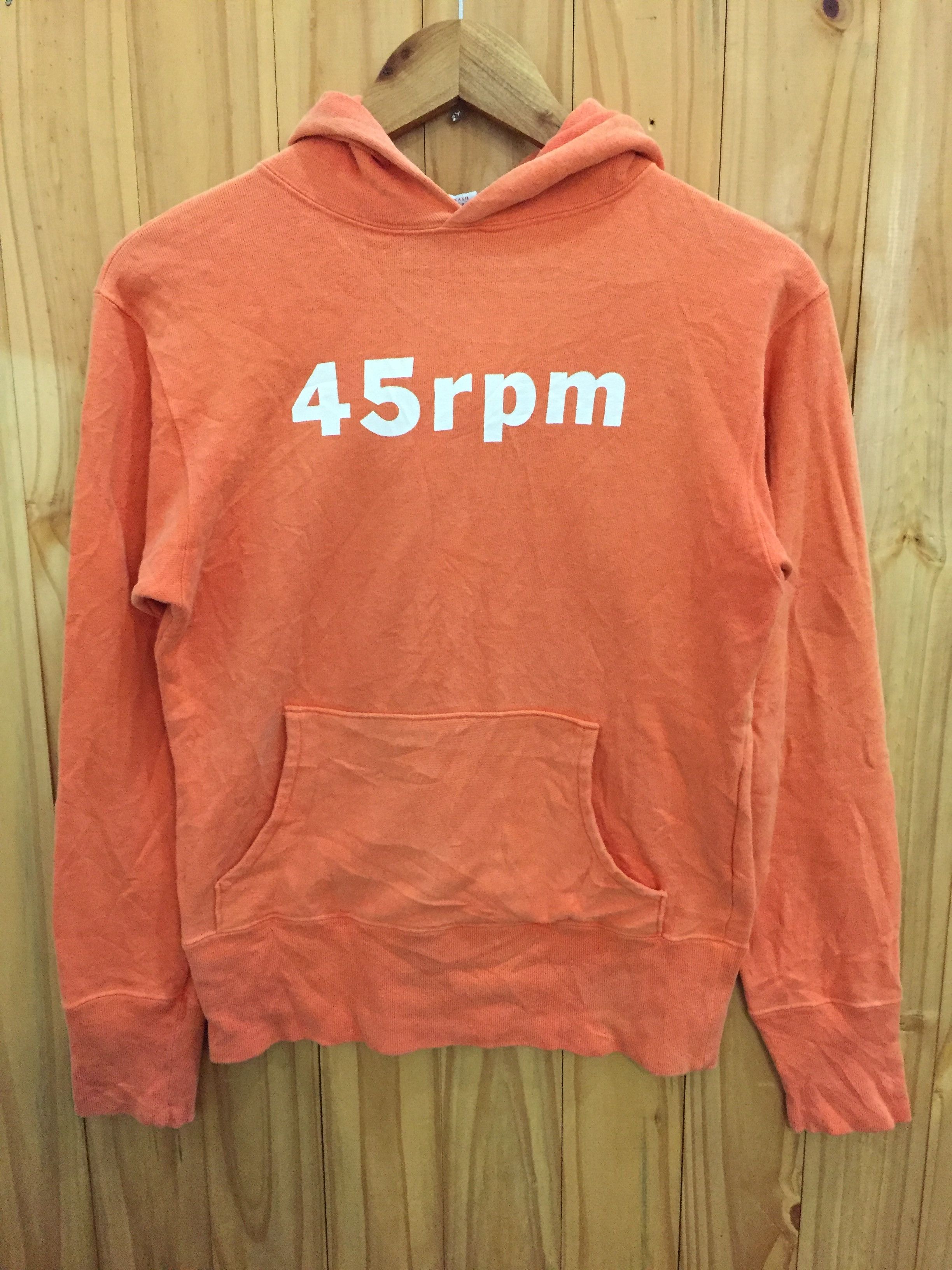 45rpm 90s 45RPM Logo Hoodie Size S / US 4 / IT 40 - 3 Thumbnail