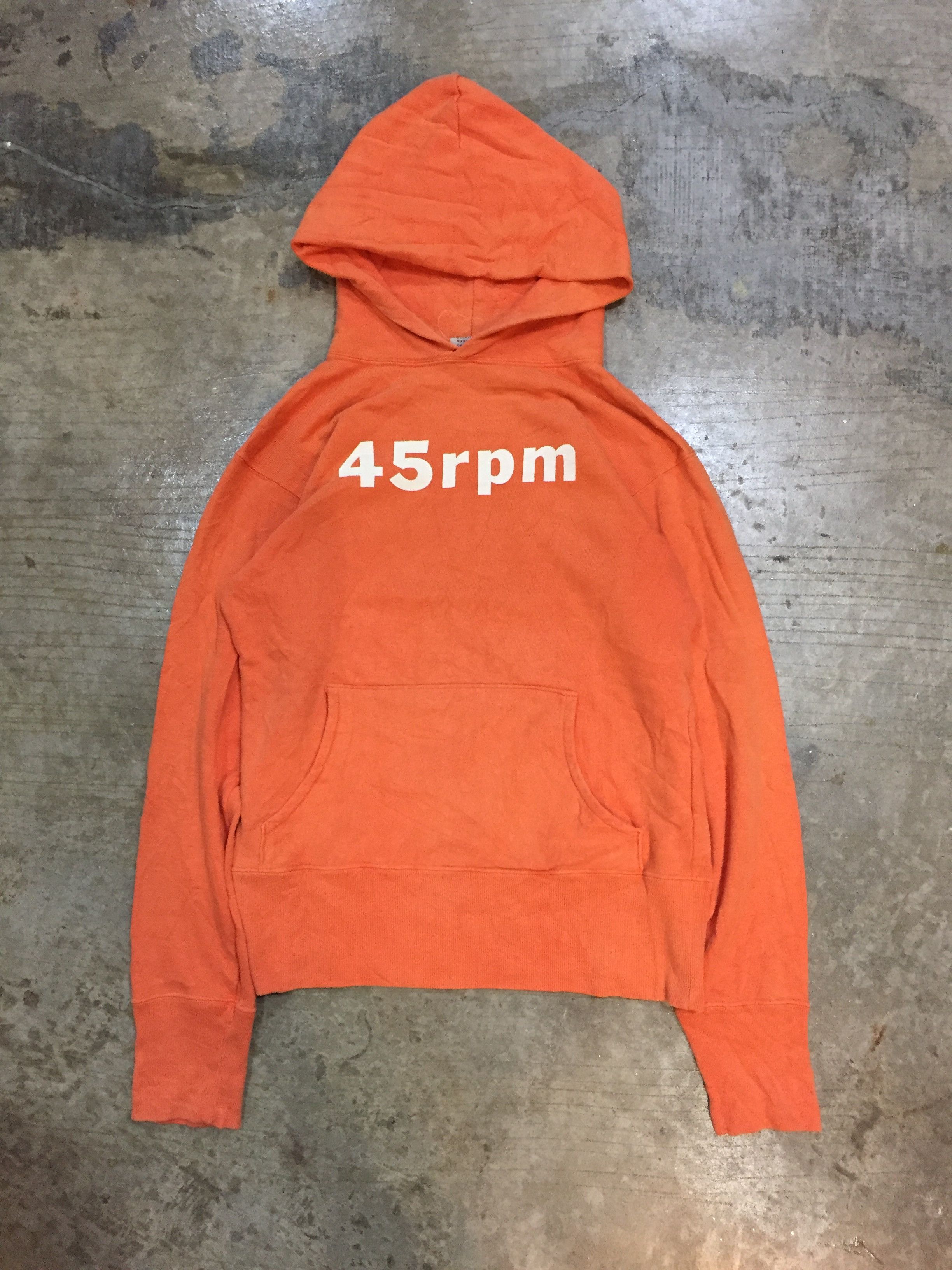 45rpm 90s 45RPM Logo Hoodie Size S / US 4 / IT 40 - 2 Thumbnail