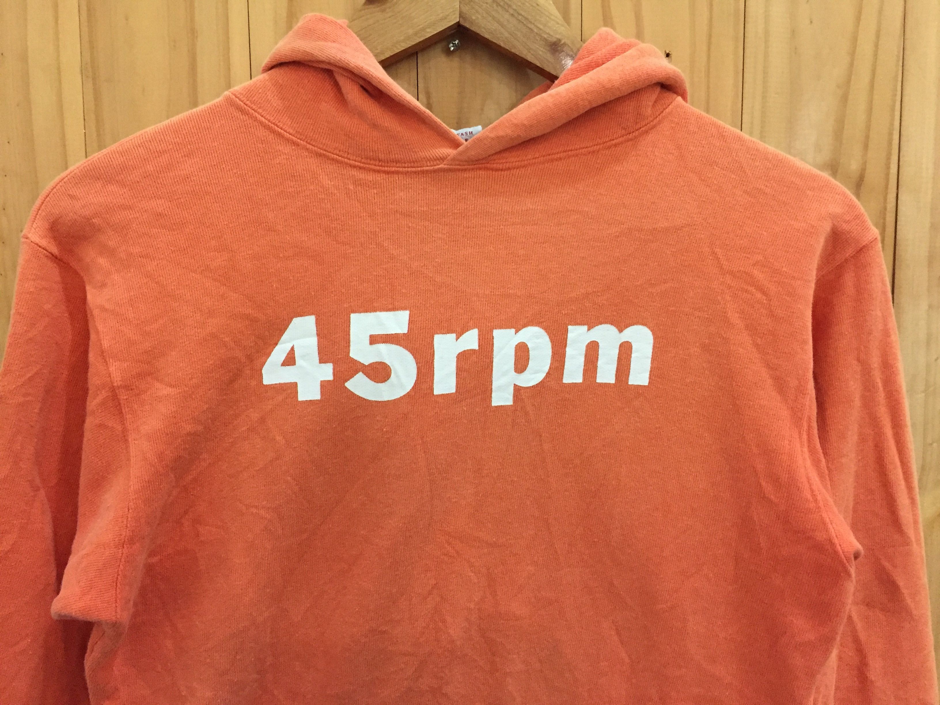 45rpm 90s 45RPM Logo Hoodie Size S / US 4 / IT 40 - 4 Thumbnail