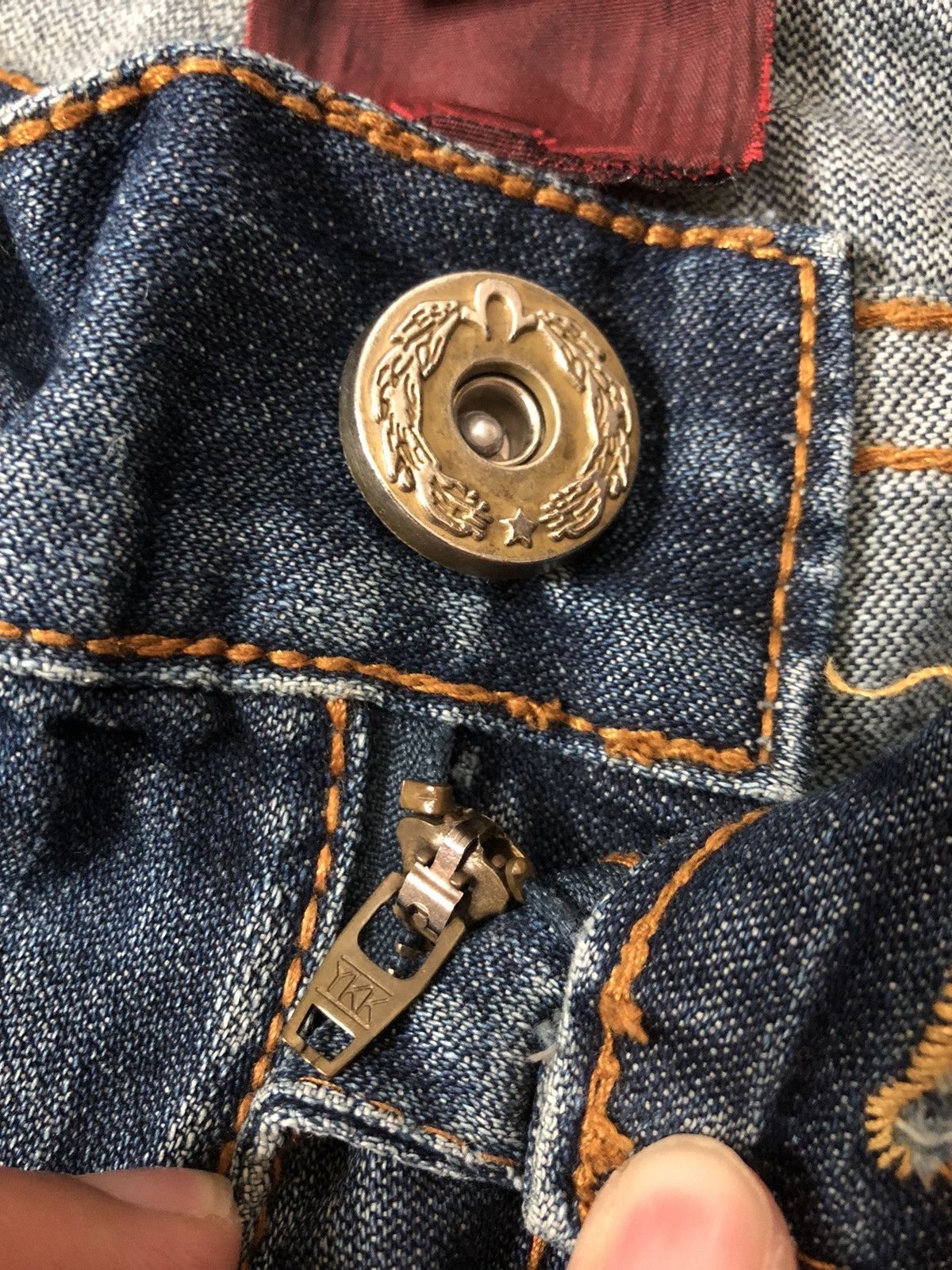True Religion × Vintage VINTAGE TRUE RELIGION BILLY SUPER T DISSTRESED DENIM JEANS Size US 38 / EU 54 - 15 Thumbnail